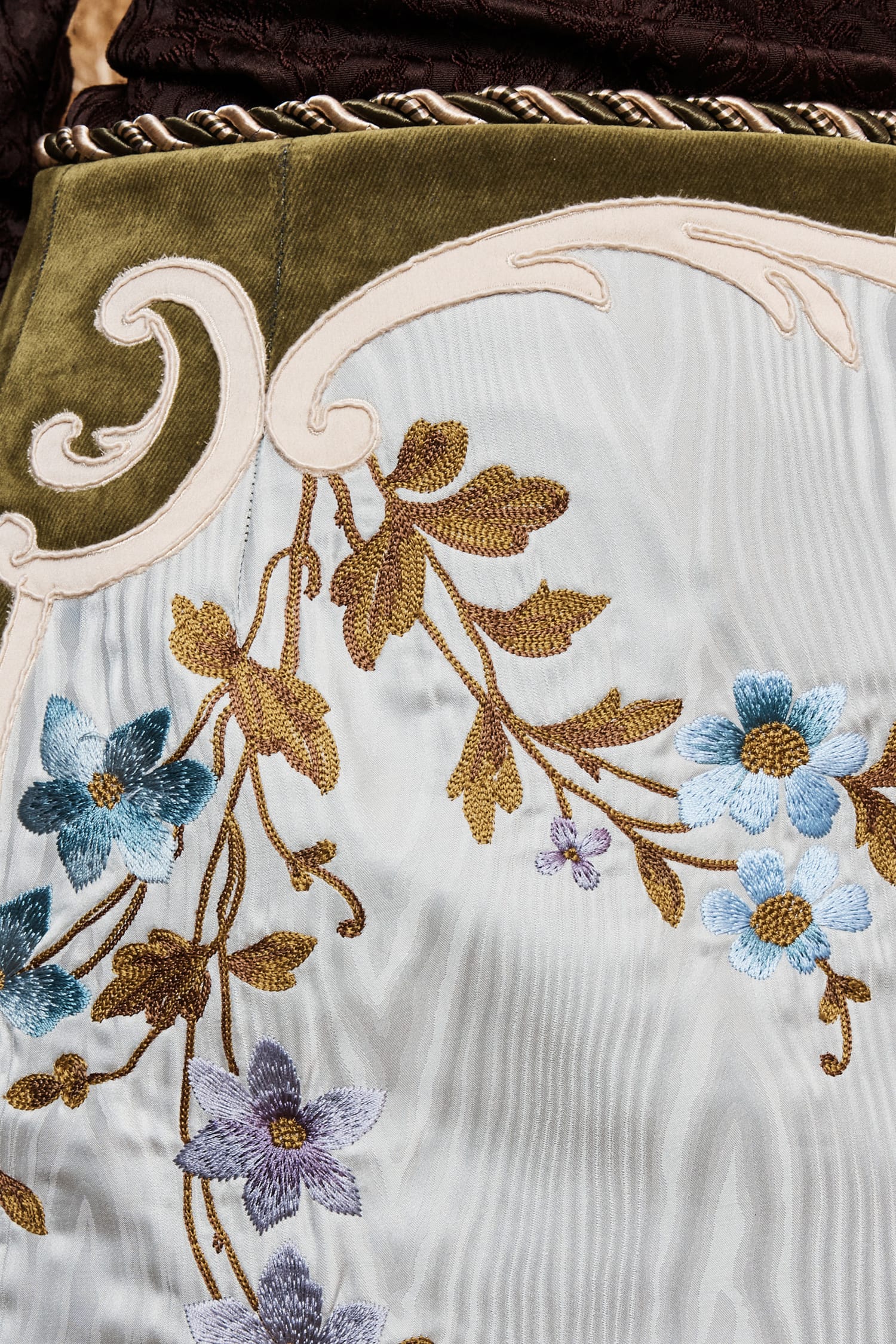 Alemaïs Odessa Embroidered Jupe Brodée 8 viscose coton