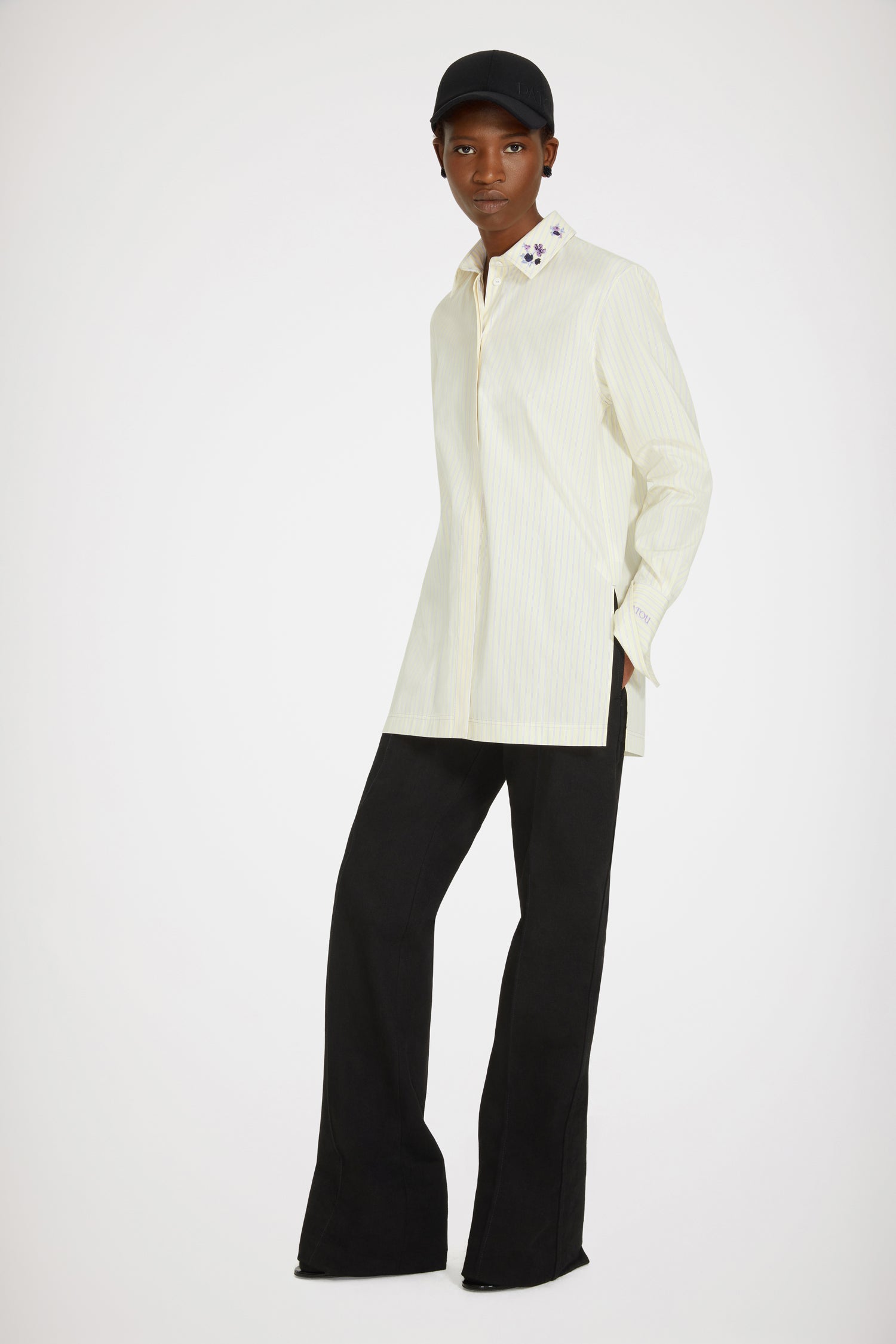 Patou BL0190125211A chemise coton jaune 34-44