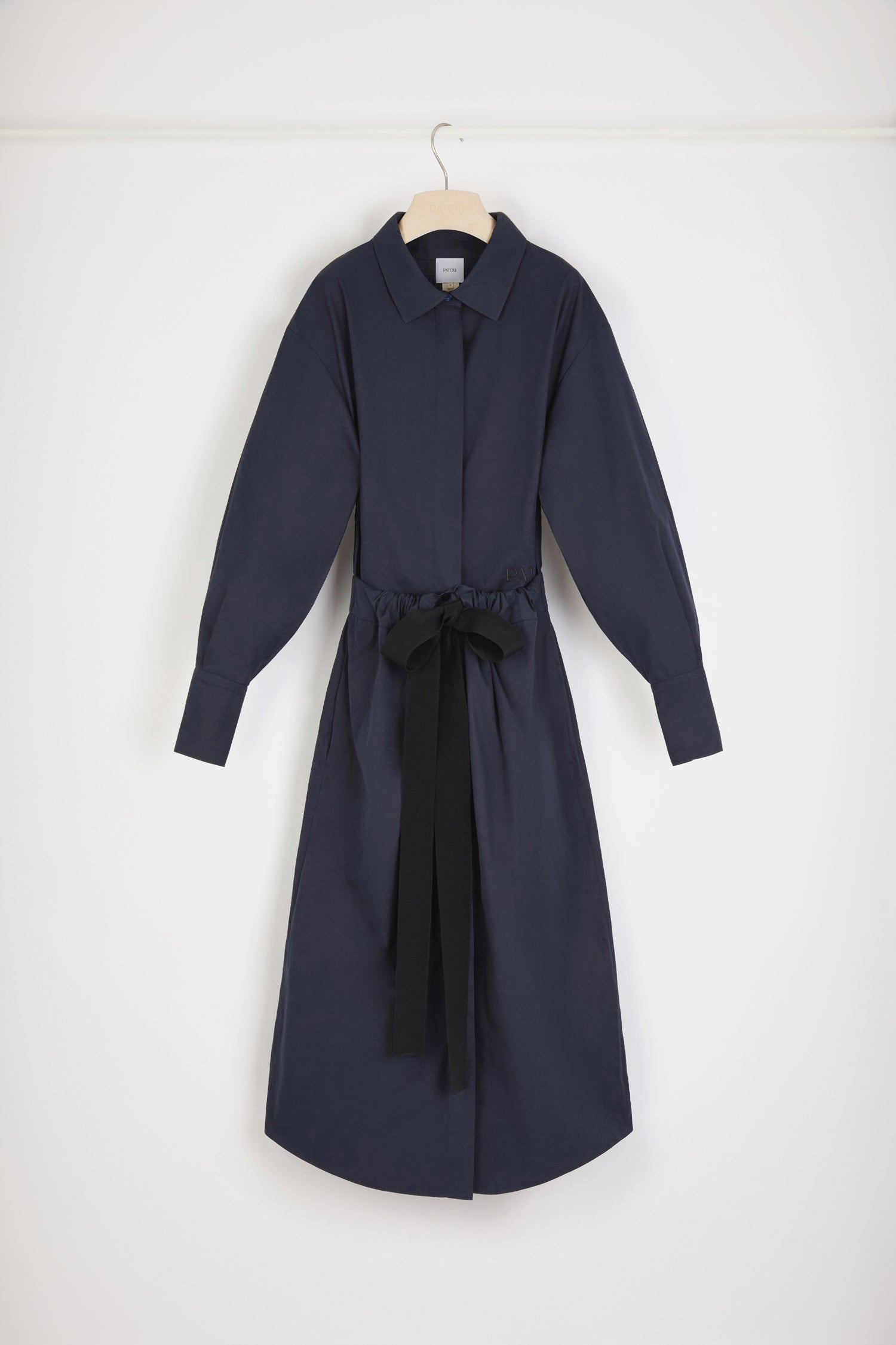 Patou H22DR0970017696P robe longue coton bio Parisian Night