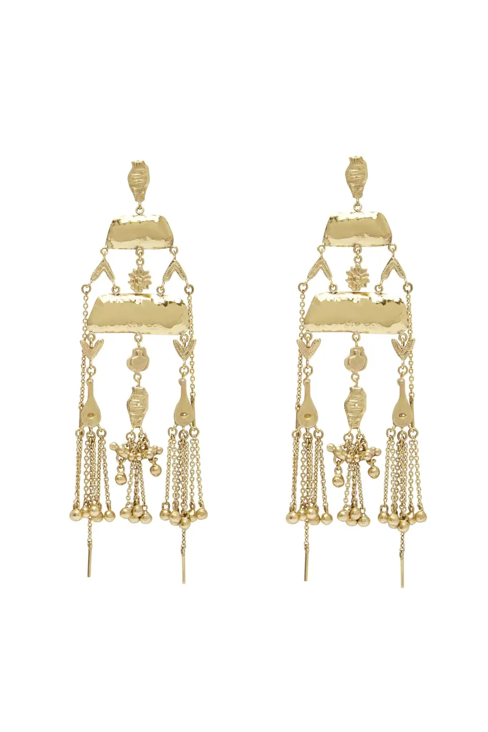 Alemäis Le Jardin boucles pendantes perle fleur
