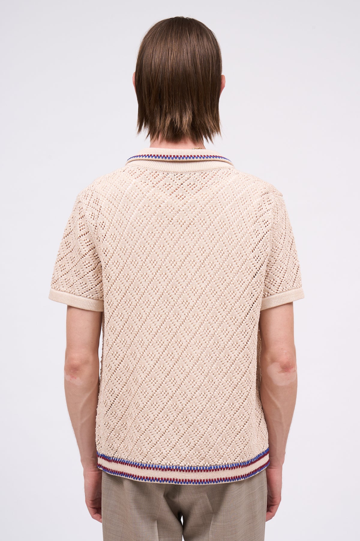 Paul & Joe Amazonie cardigan crochet coton brodé