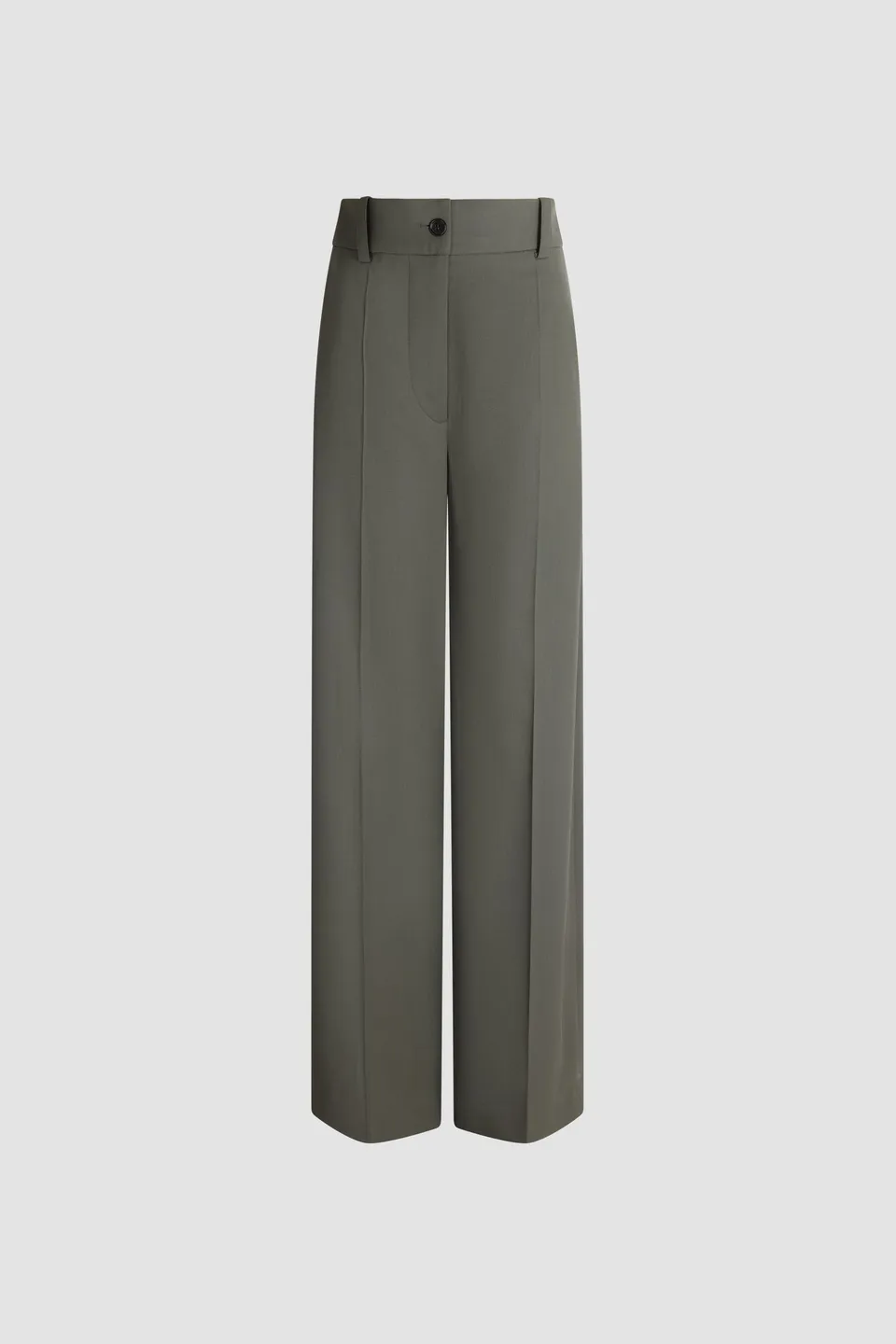 Patou TR054 pantalon droit vert lierre laine responsable