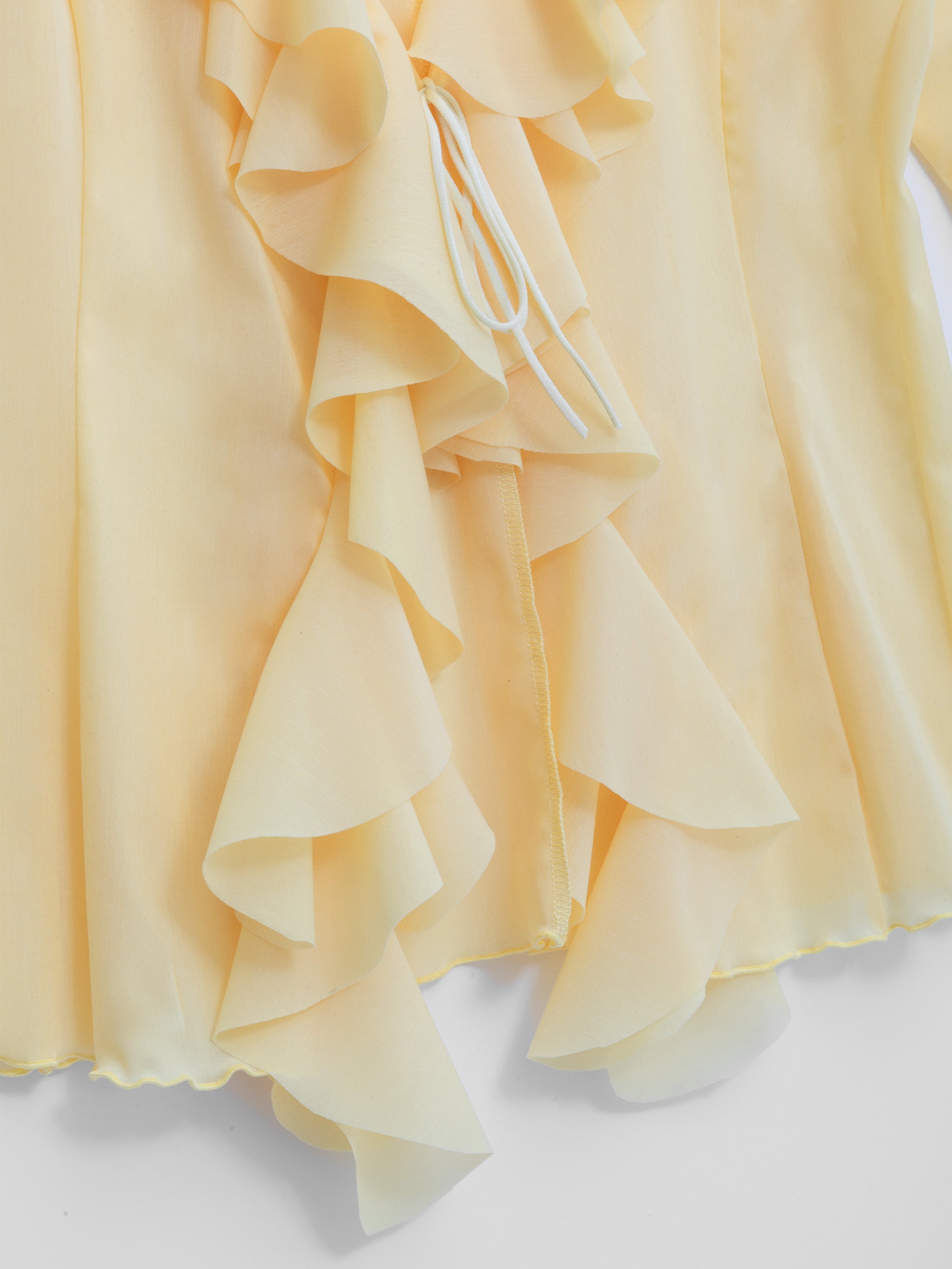Ester Manas Tops Mimosa Ruffled Bolero boléro Mimosa