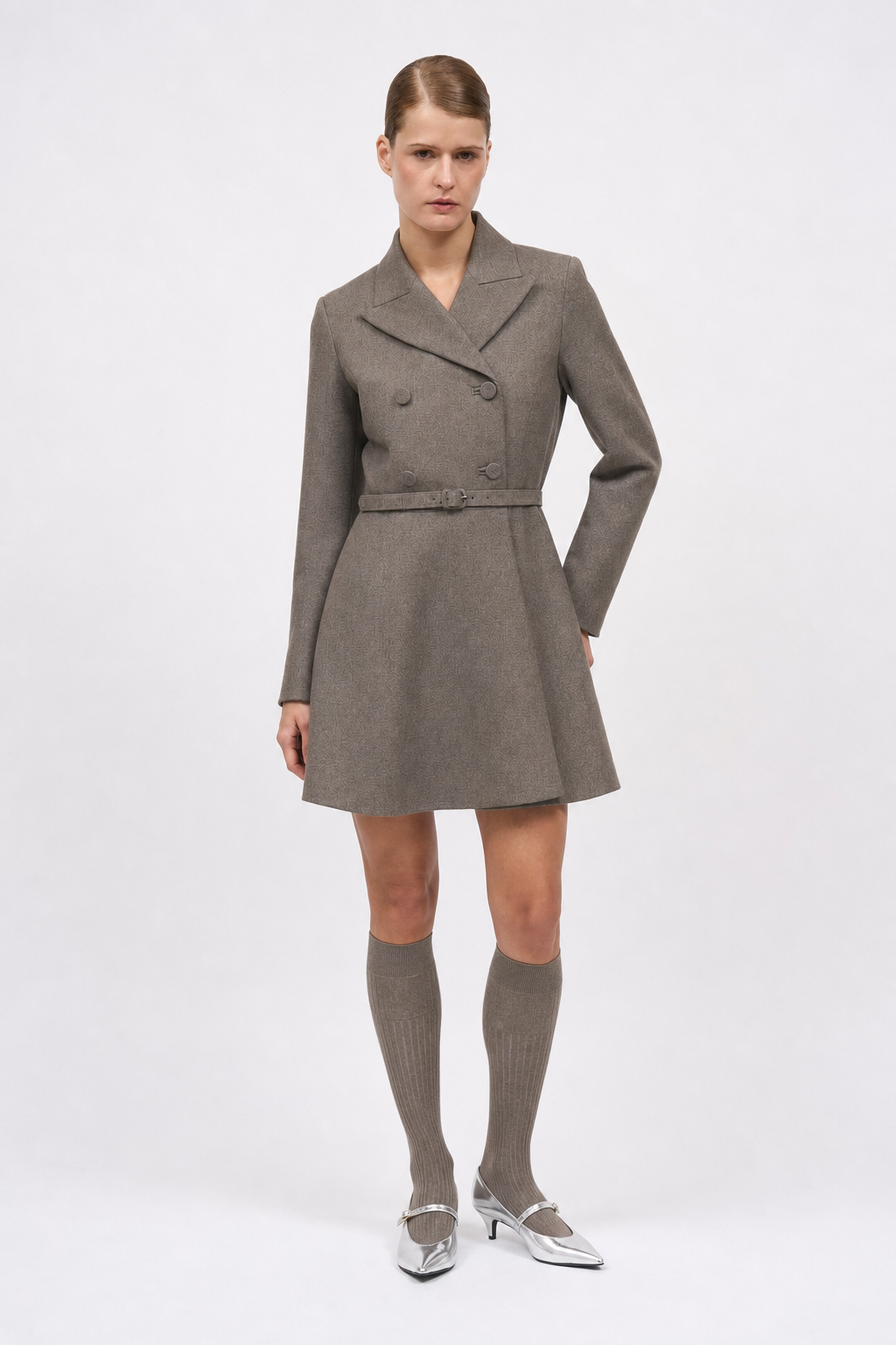 Paul & Joe Robes Amelie robe-veste laine navy