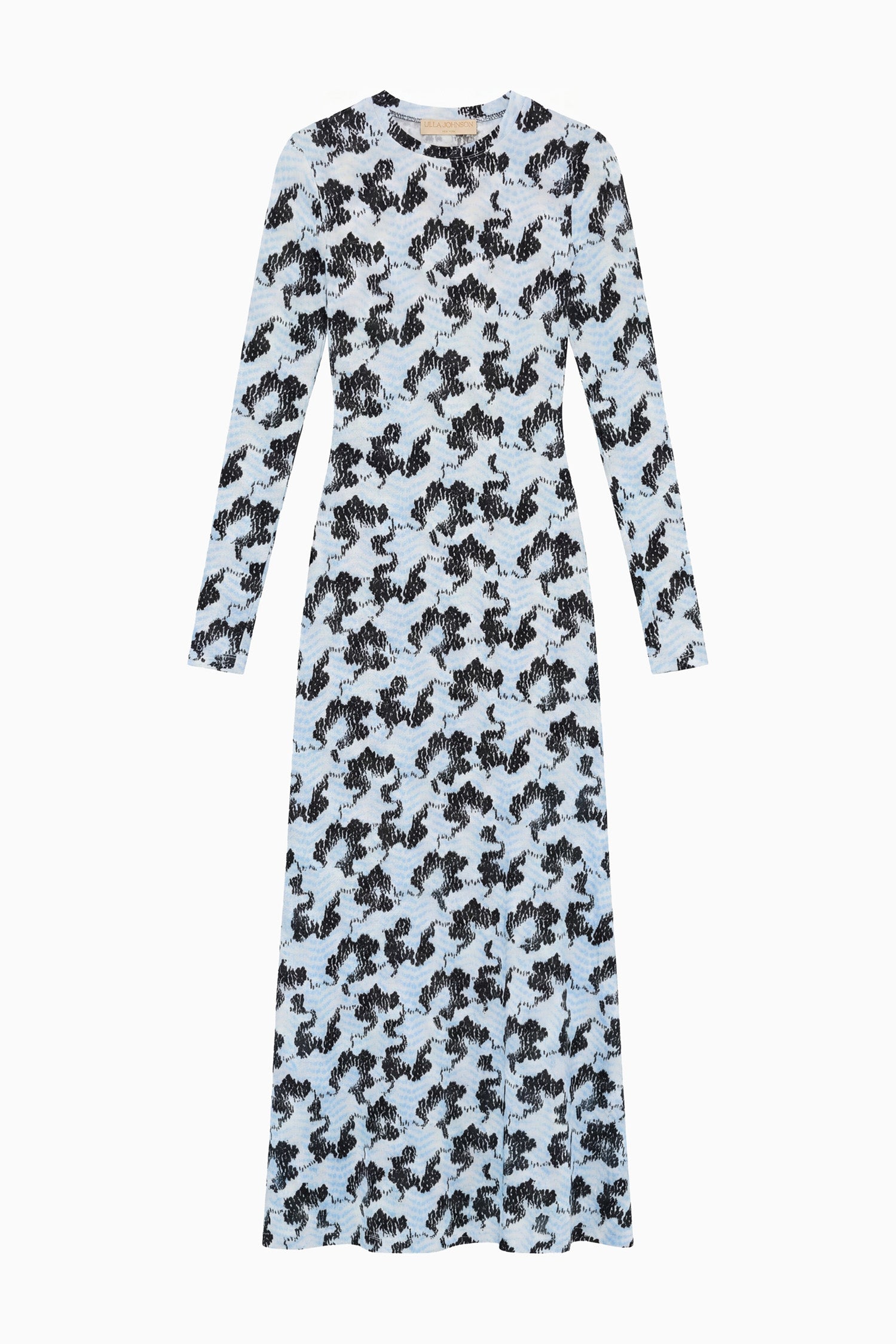 Ulla Johnson Amari Jersey Robe longue Ciel fluide