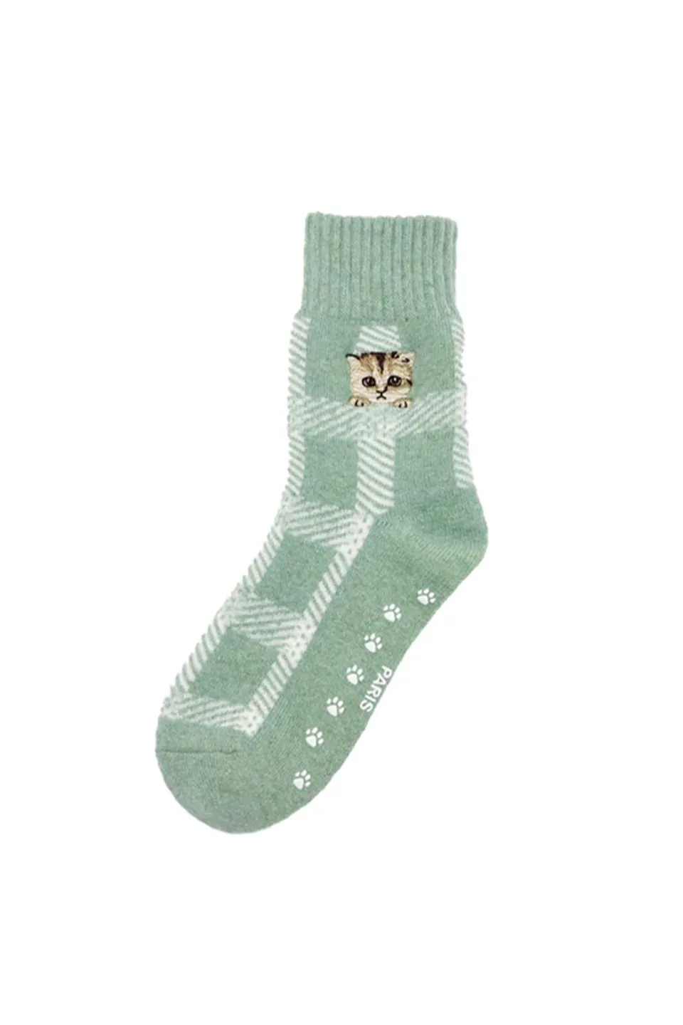 Paul & Joe chaussettes-chaussons menthe 36-39