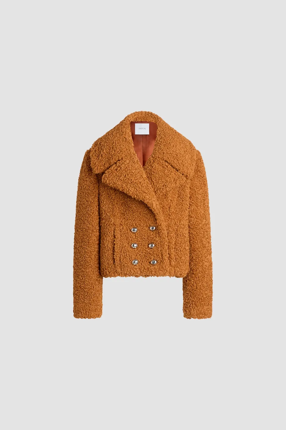 Patou CO0310220257L manteau Pumpkin Spice fausse fourrure