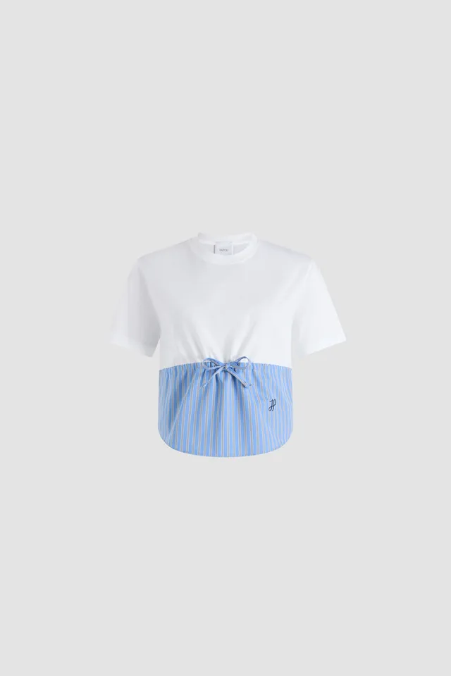 Patou JE138 t-shirt coton bio Blanc hybride