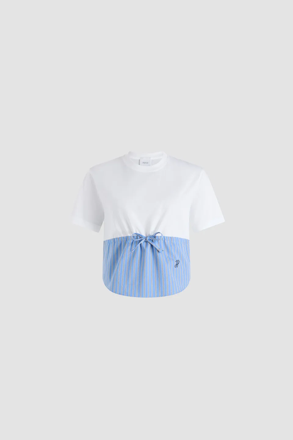 Patou JE138 t-shirt coton bio Blanc hybride
