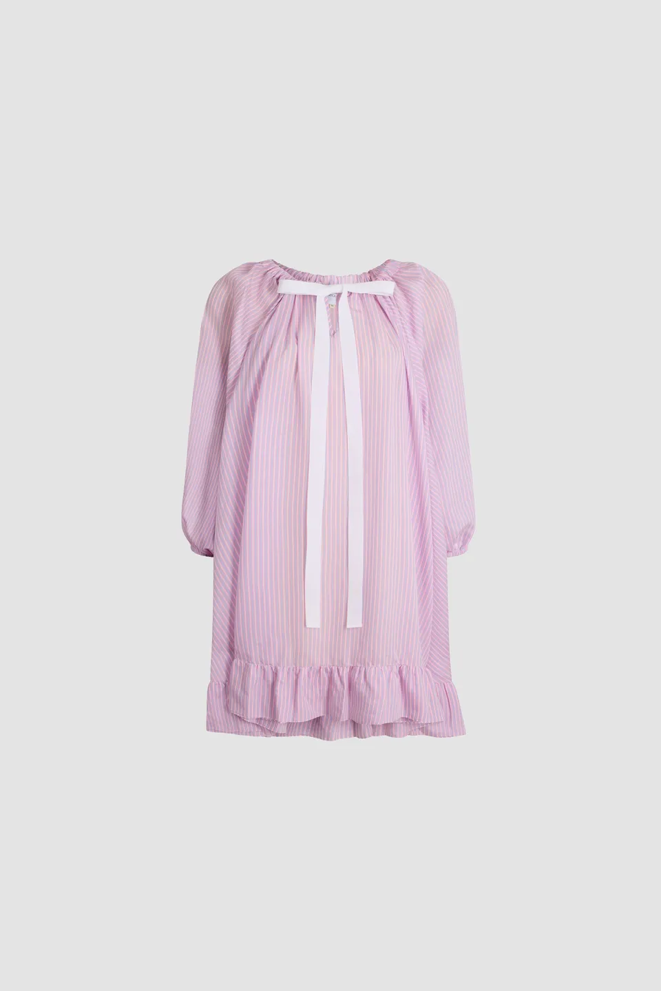 Patou SP079 Robe plage lyocell soie Eden Beach rayée