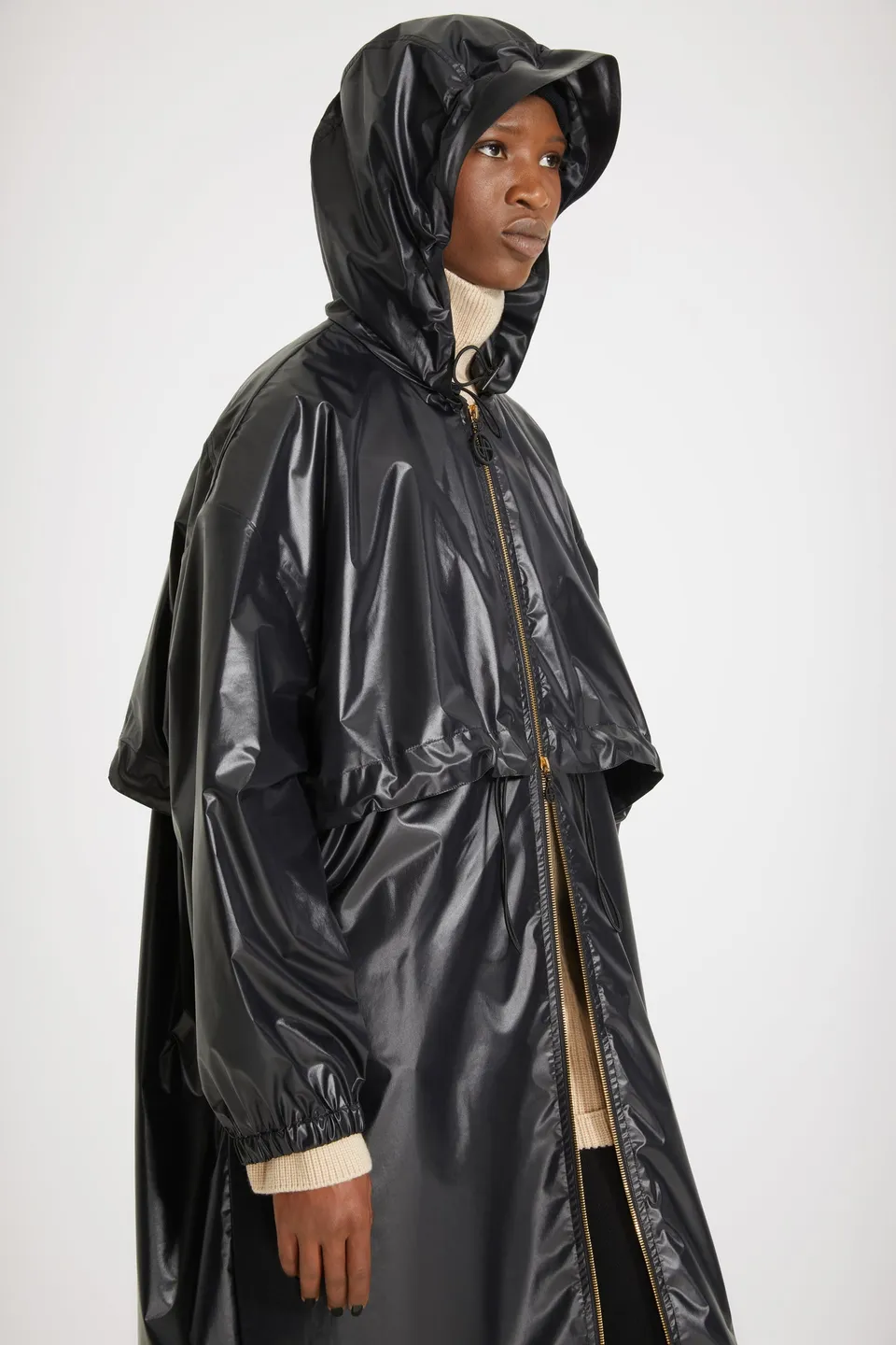 Patou Coats H22OU0130130999B imperméable noir XS-XL