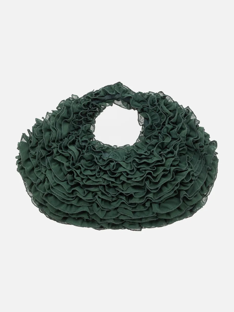 Ester Manas Accessories Cancan sac vert mesh froncé