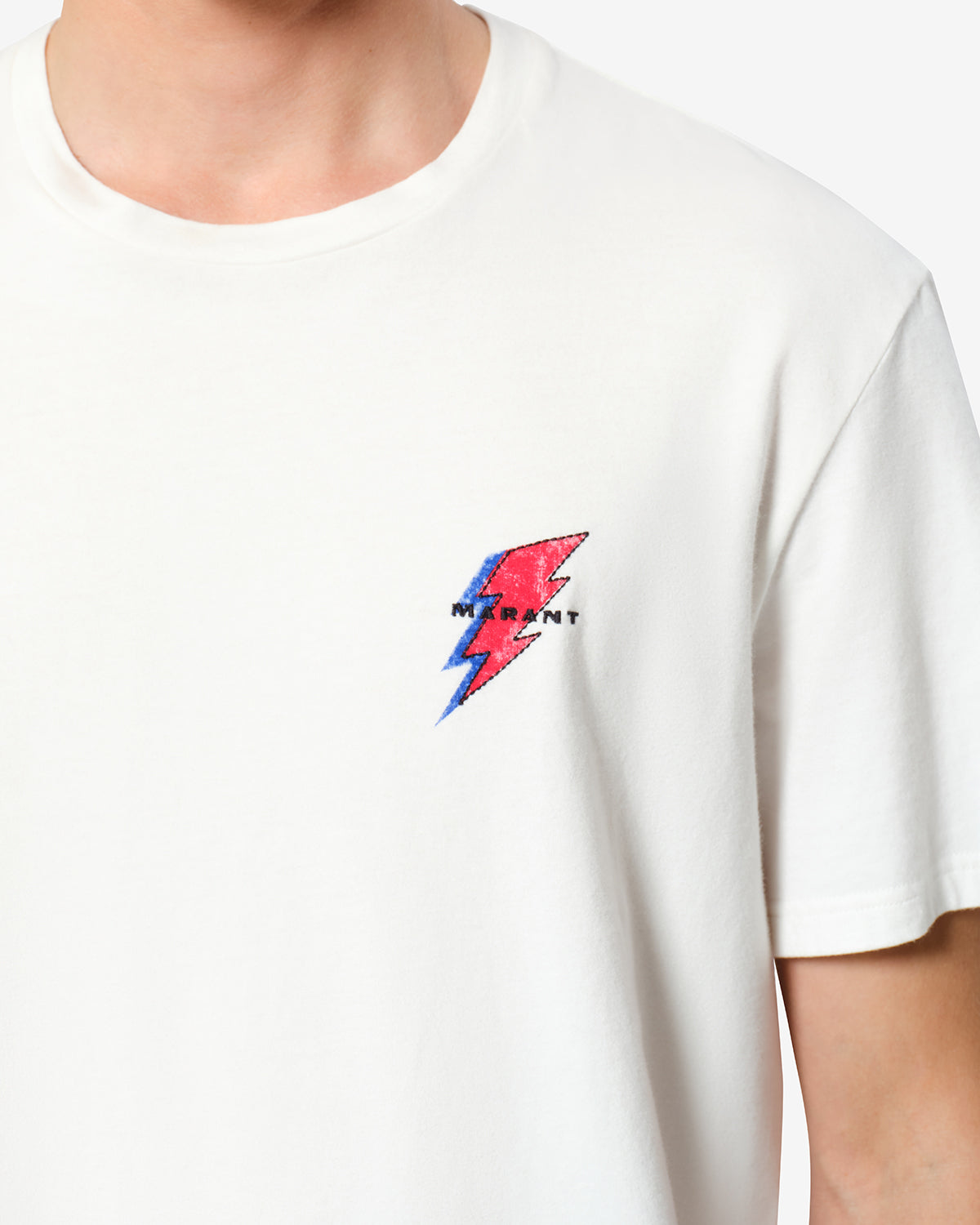 Isabel Marant Honore t-shirt écru coton éclair