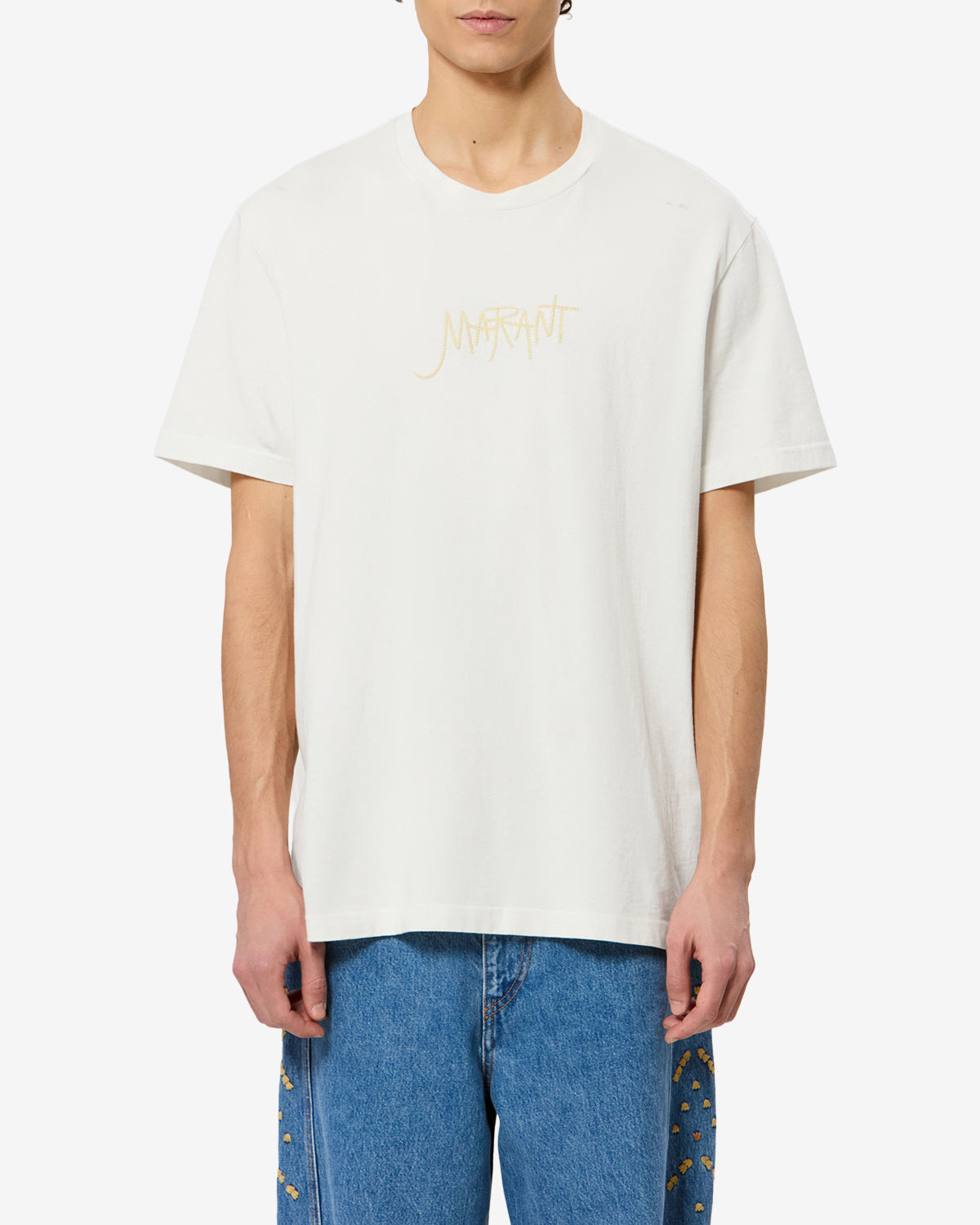 Isabel Marant Honoré TS0052HC t-shirt off blanc logo