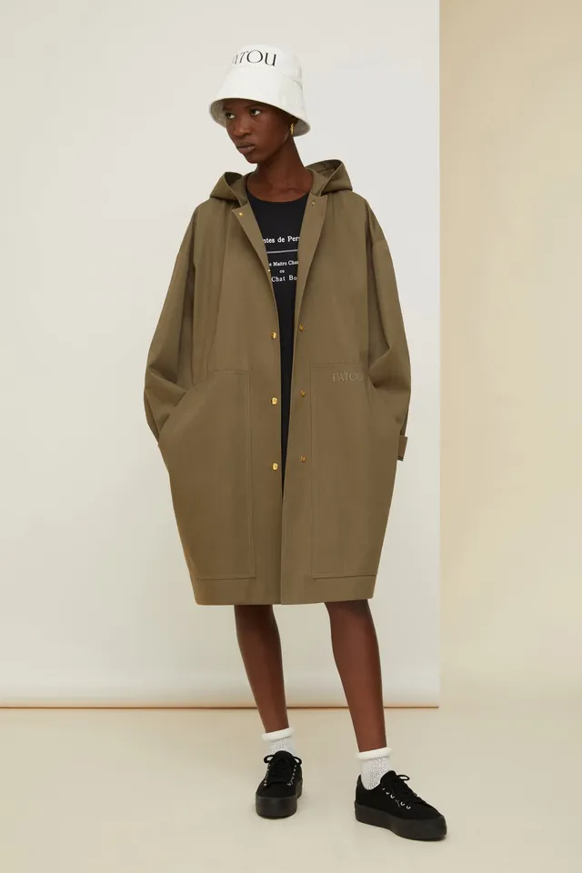 Patou OU010 parka coton bio bronze taille S