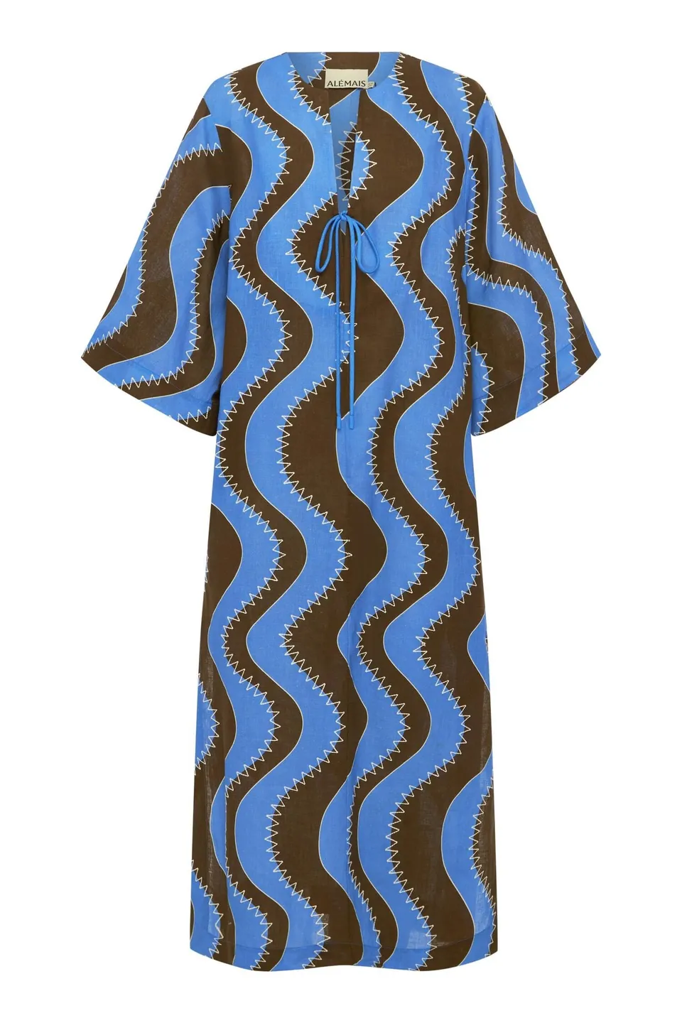 Alemaïs Frankie Midi Dress robe midi lin à poches
