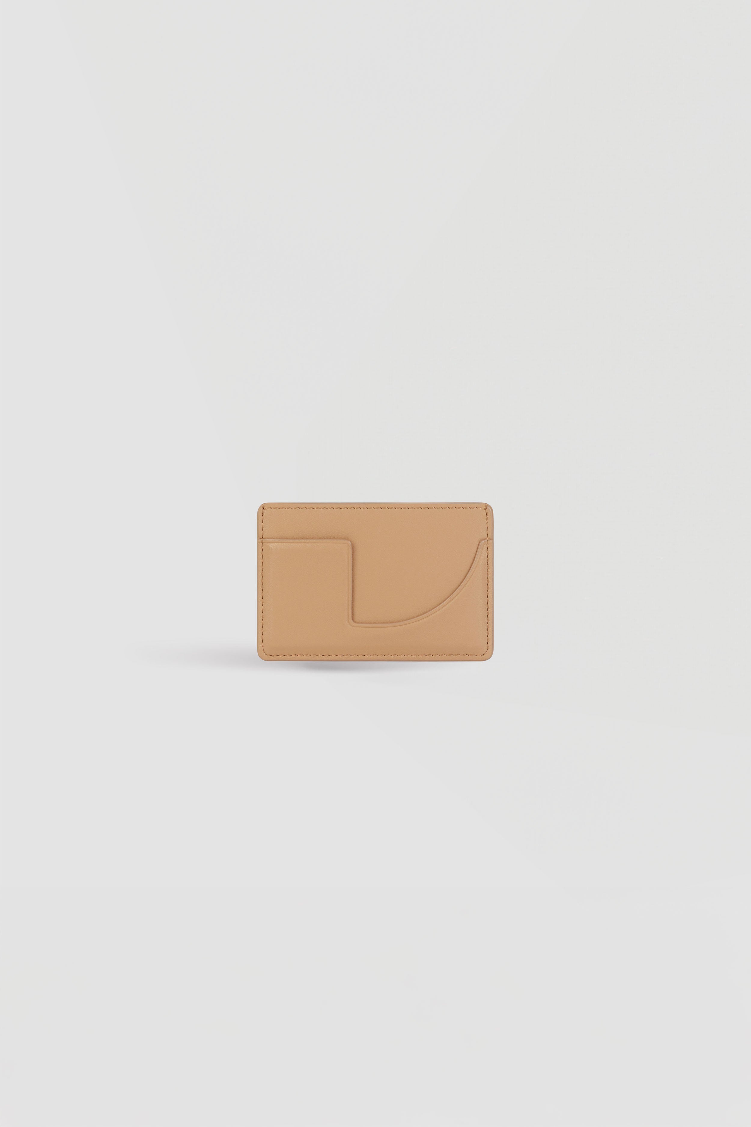 Patou JP SL0015100113B porte-cartes cuir beige TU