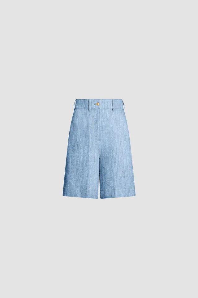 Patou P26TR0520008663B bermuda riviera sky blue denim 34-44