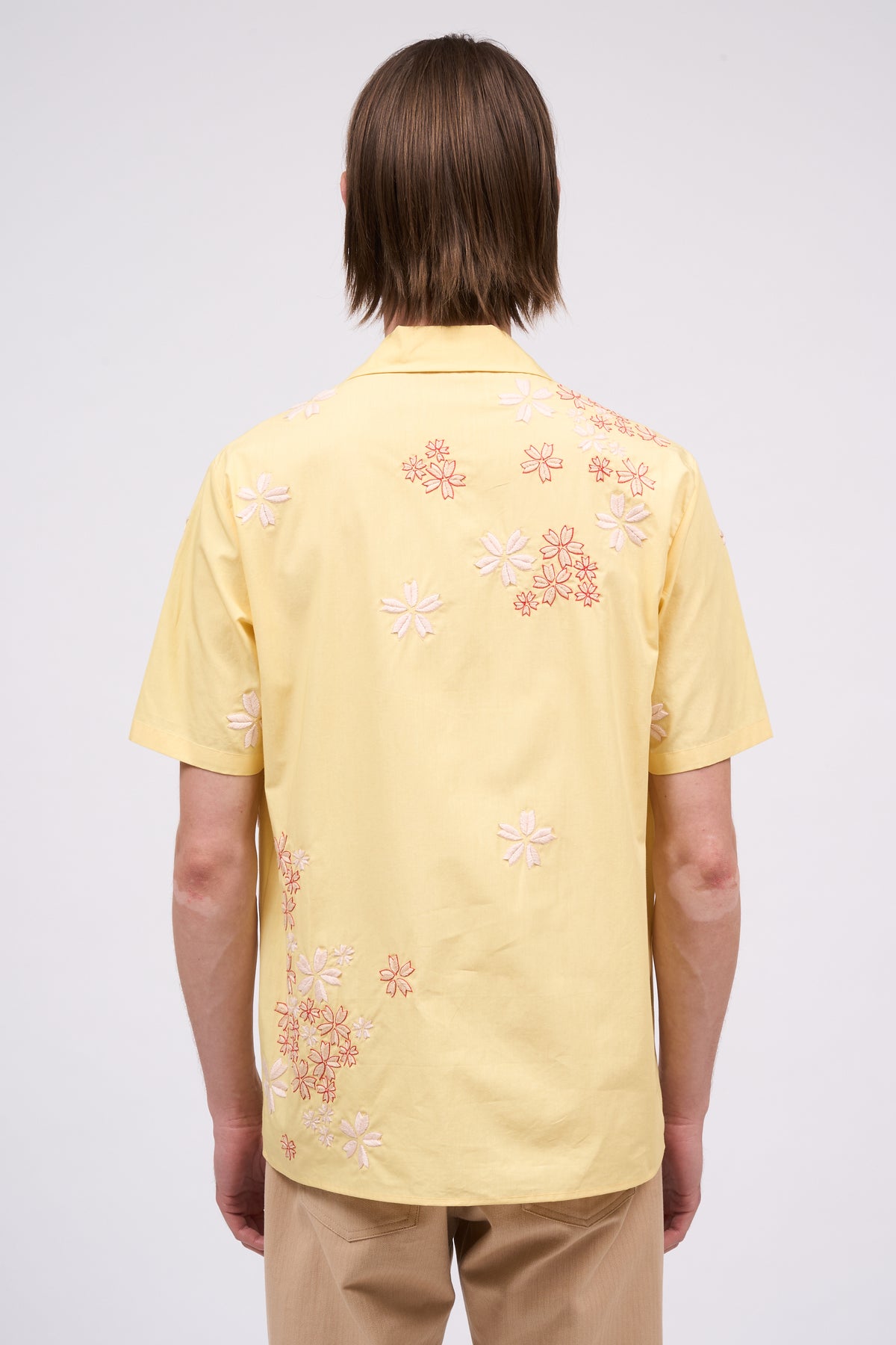 Paul & Joe Barclay chemise coton brodé manches courtes