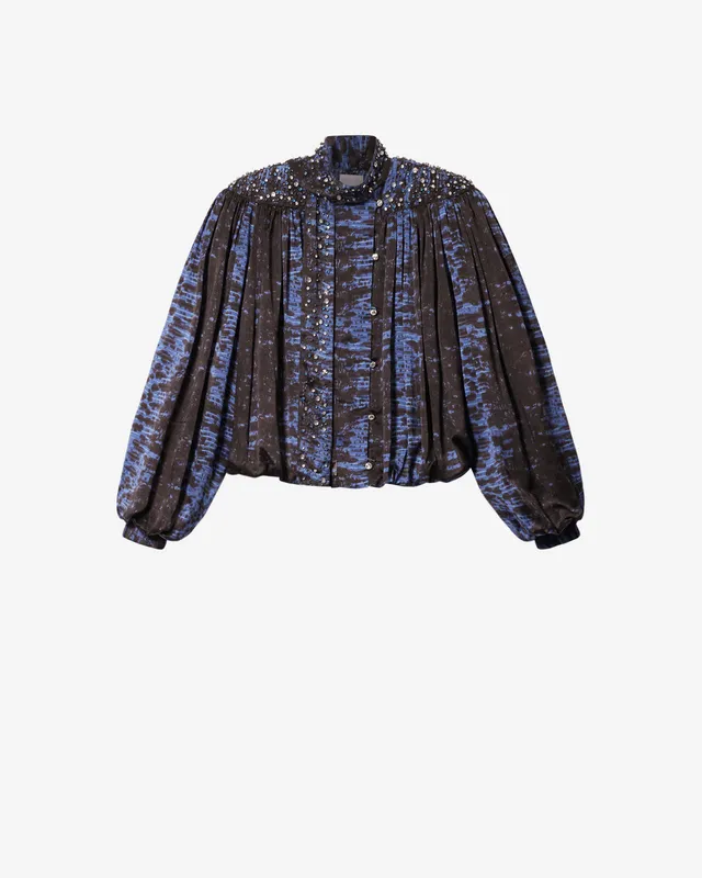 Isabel Marant Tops Blouse Loyra chemise soie nuit