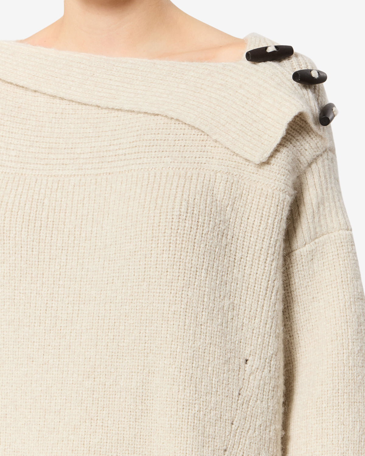 Isabel Marant Thais pull alpaga écru