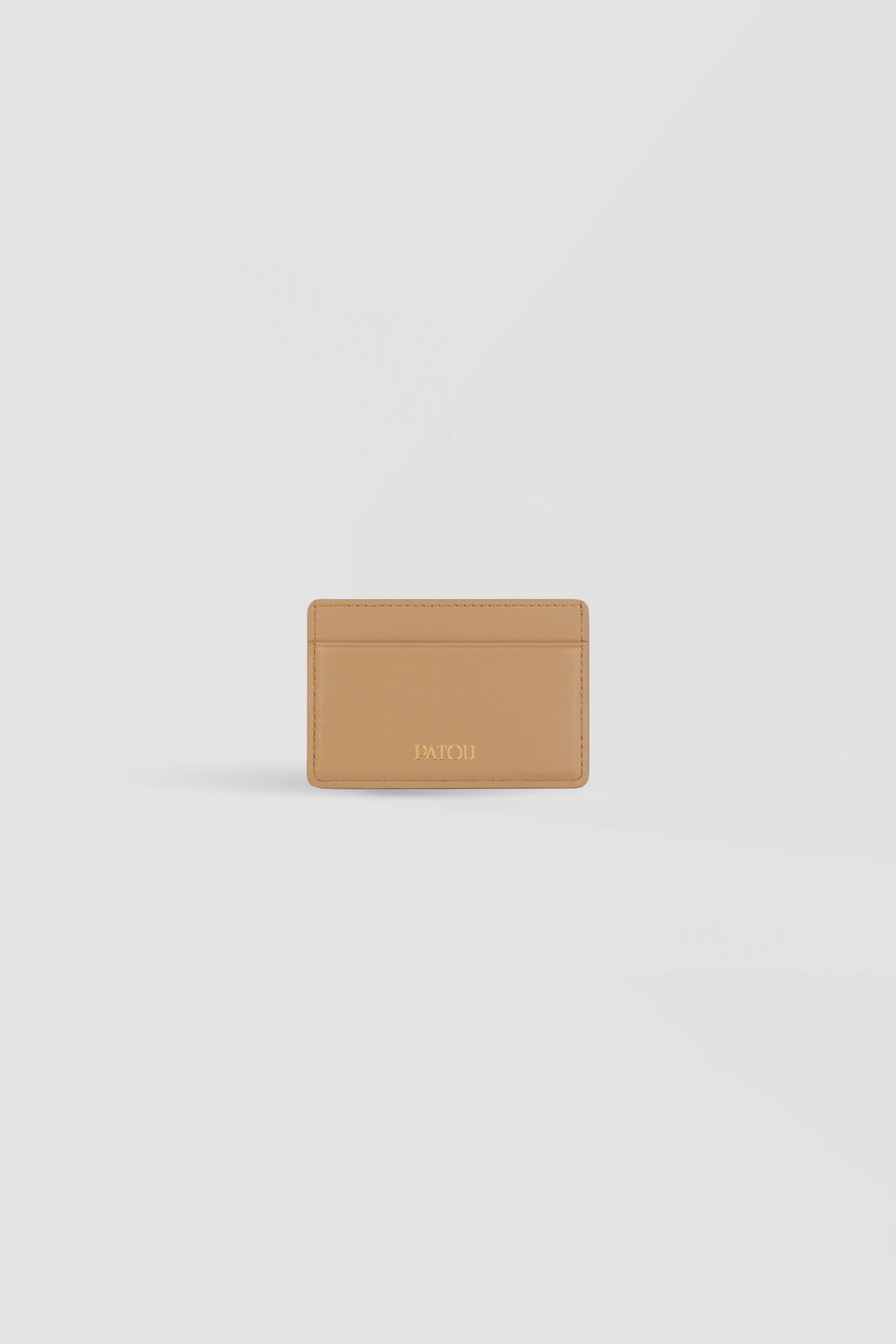 Patou JP SL0015100113B porte-cartes cuir beige TU