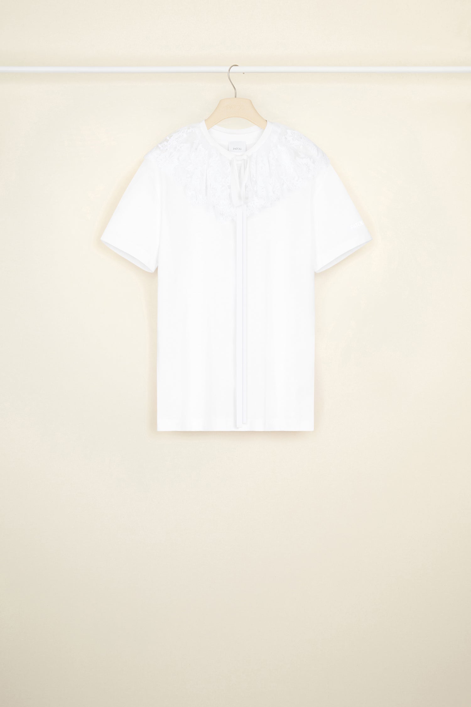 Patou JE034 t-shirt coton bio blanc XS