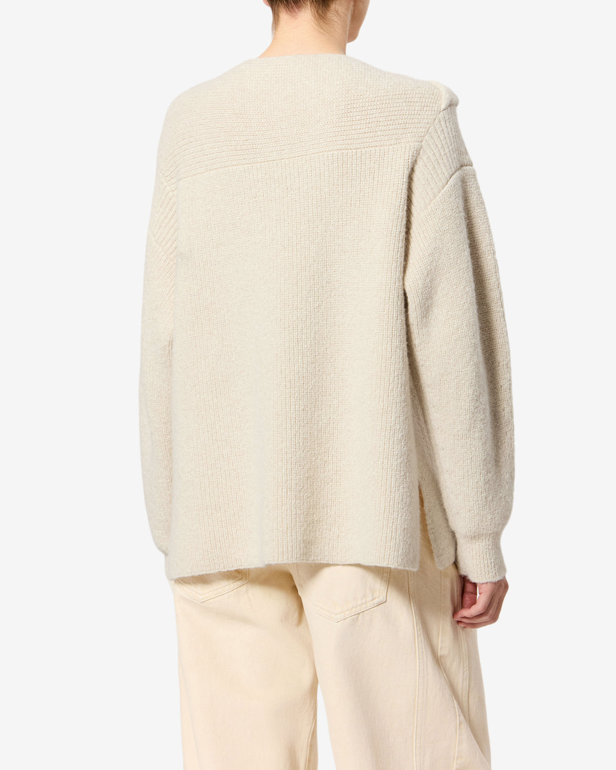 Isabel Marant Thais pull alpaga écru