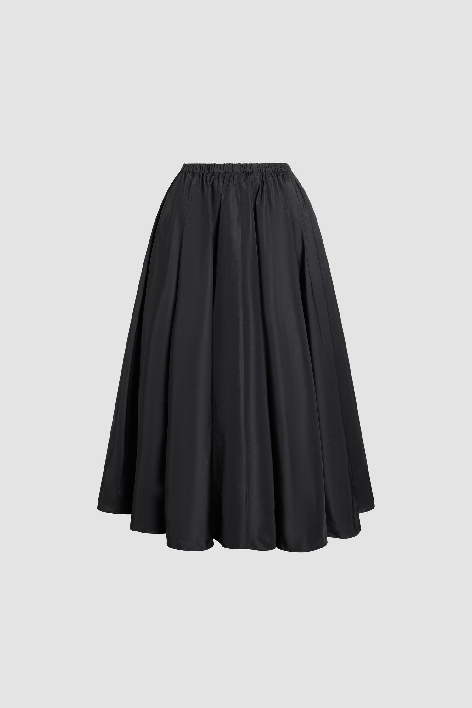 Patou SK111 jupe midi faille noire recyclée