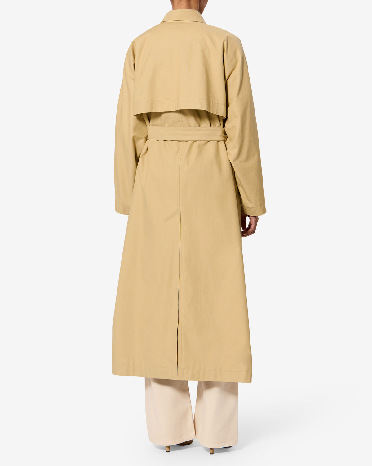 Isabel Marant Manteaux Cacilda MA0257FC trench beige