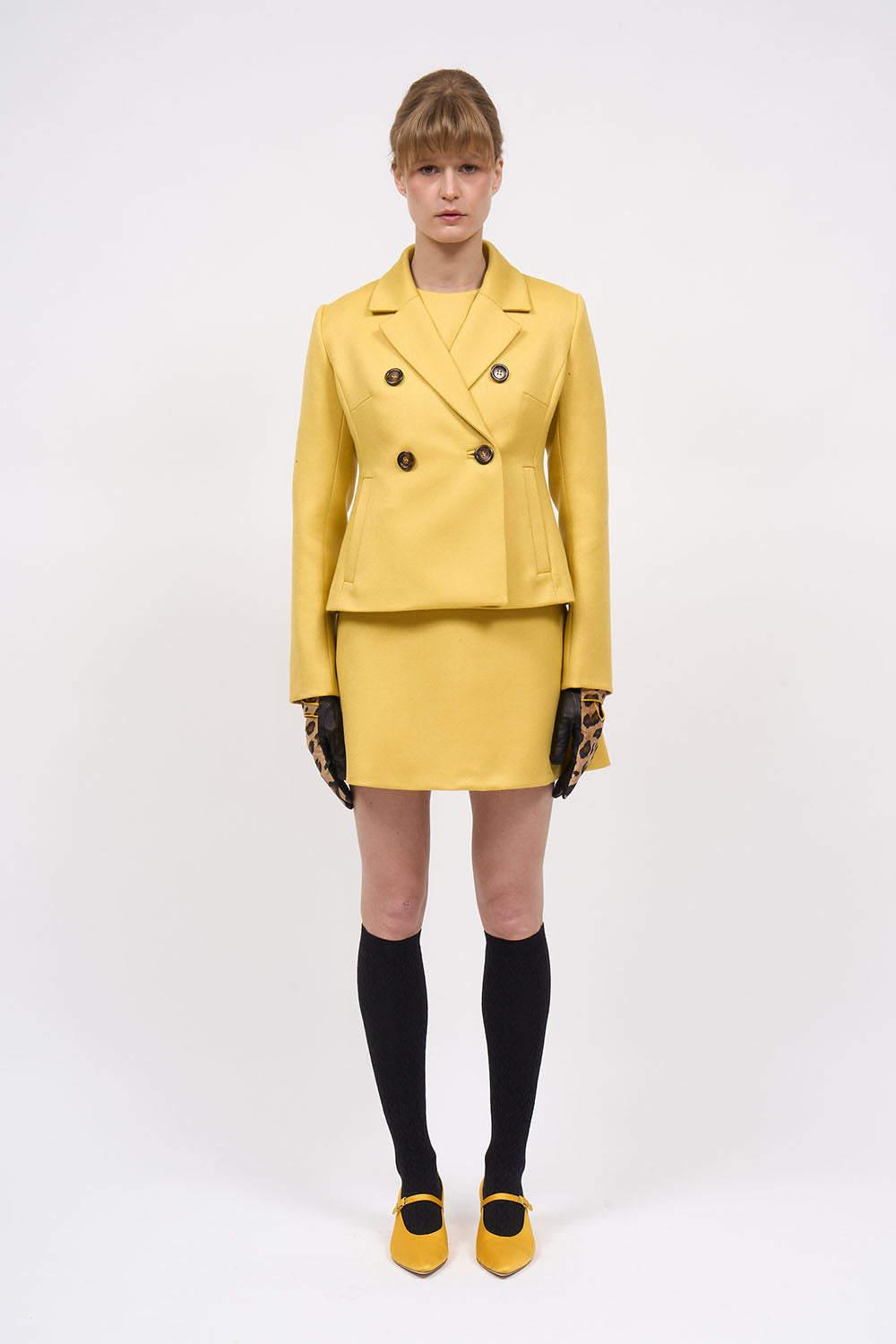 Paul & Joe Lou veste courte cintrée twill laine