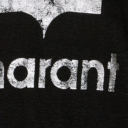 Isabel Marant Zewel t-shirt lin noir logo