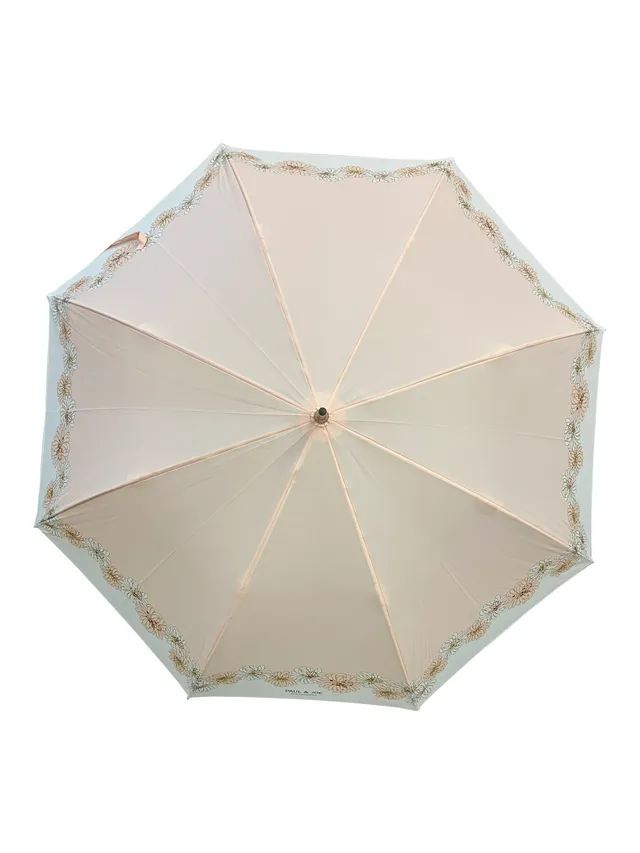Paul & Joe Chrysanthème parapluie beige imprimé TU