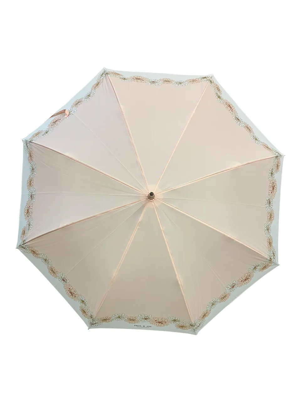 Paul & Joe Chrysanthème parapluie beige imprimé TU
