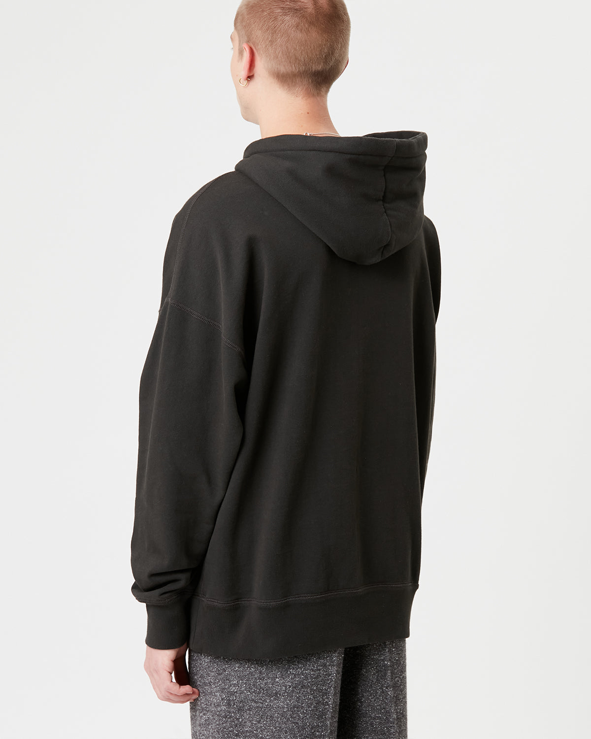 Isabel Marant Miley SW0055-00M003H sweat noir delave