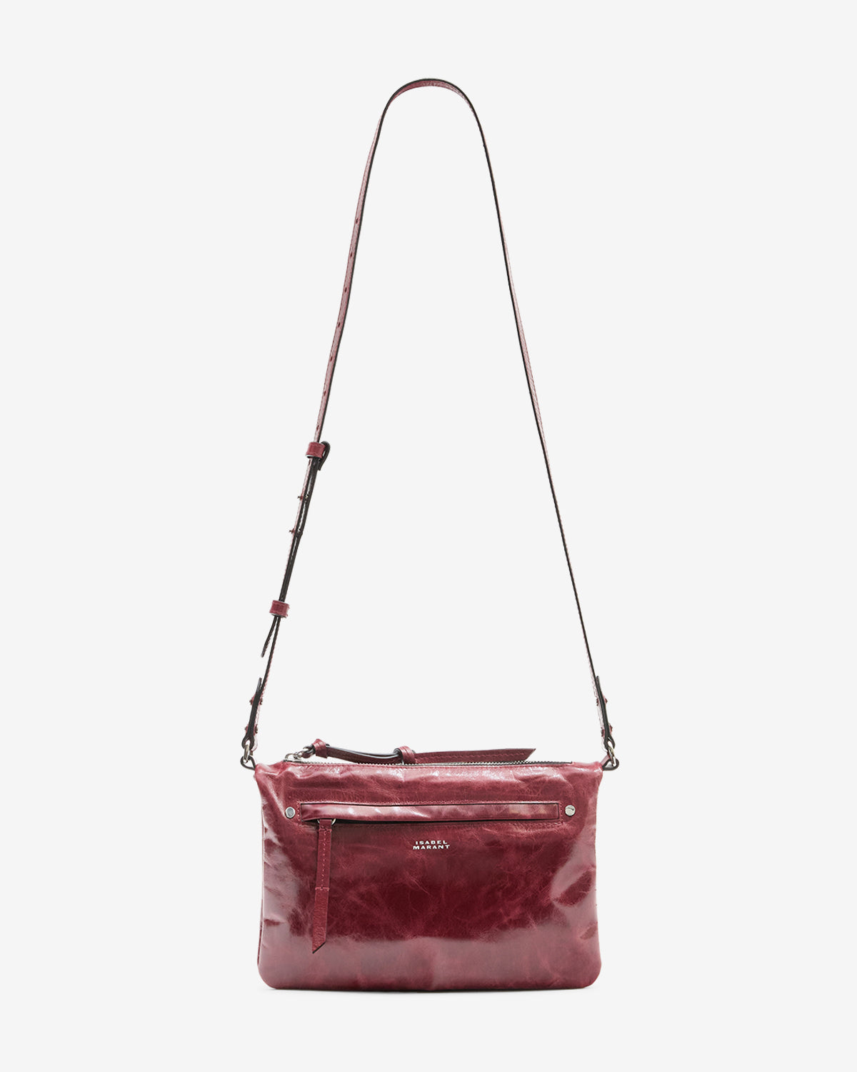 Isabel Marant Winna BF0130FA-D1C22M Sac bordeaux cuir