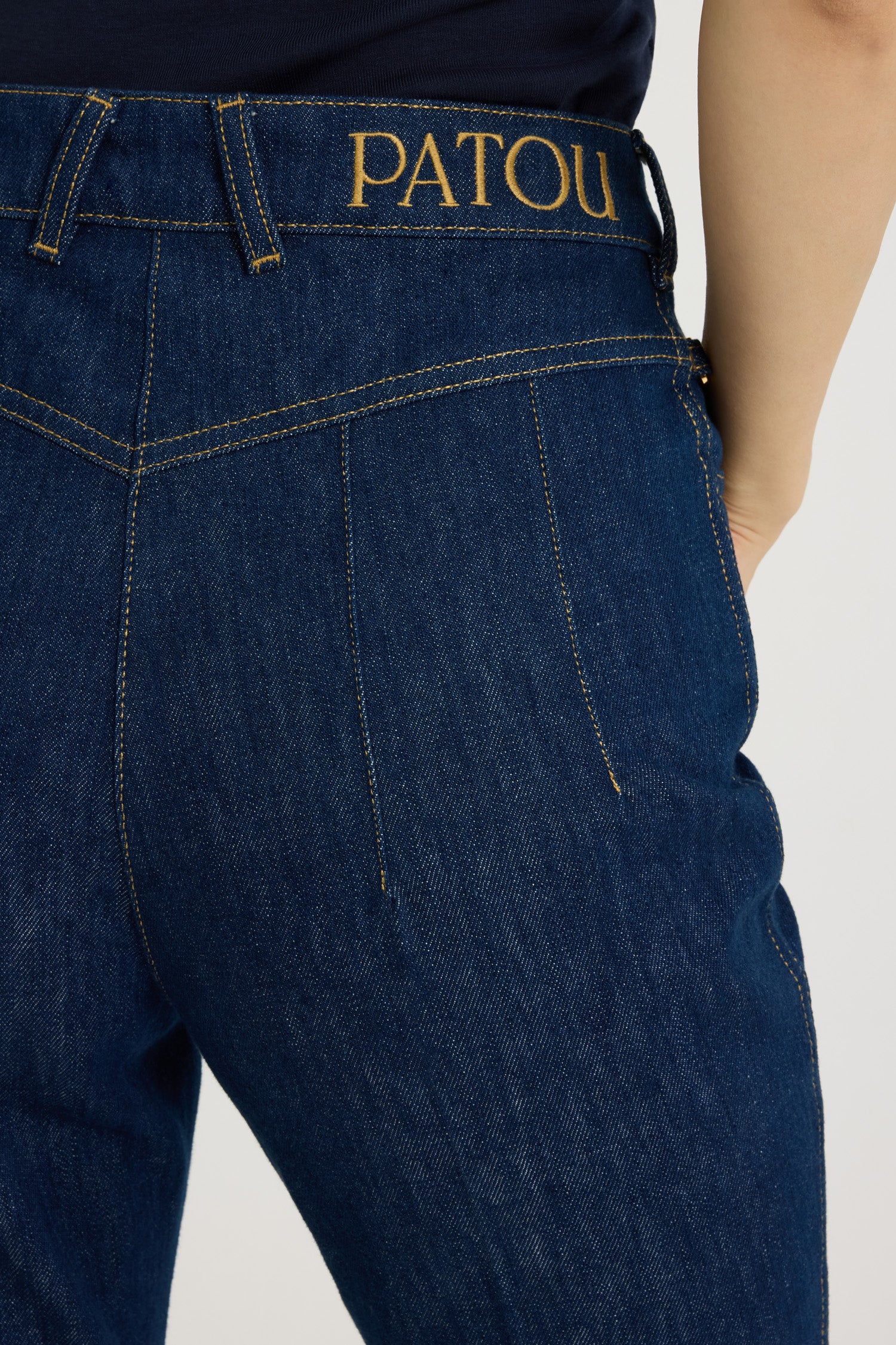Patou Jean TR030 Denim Rodeo Blue évasé