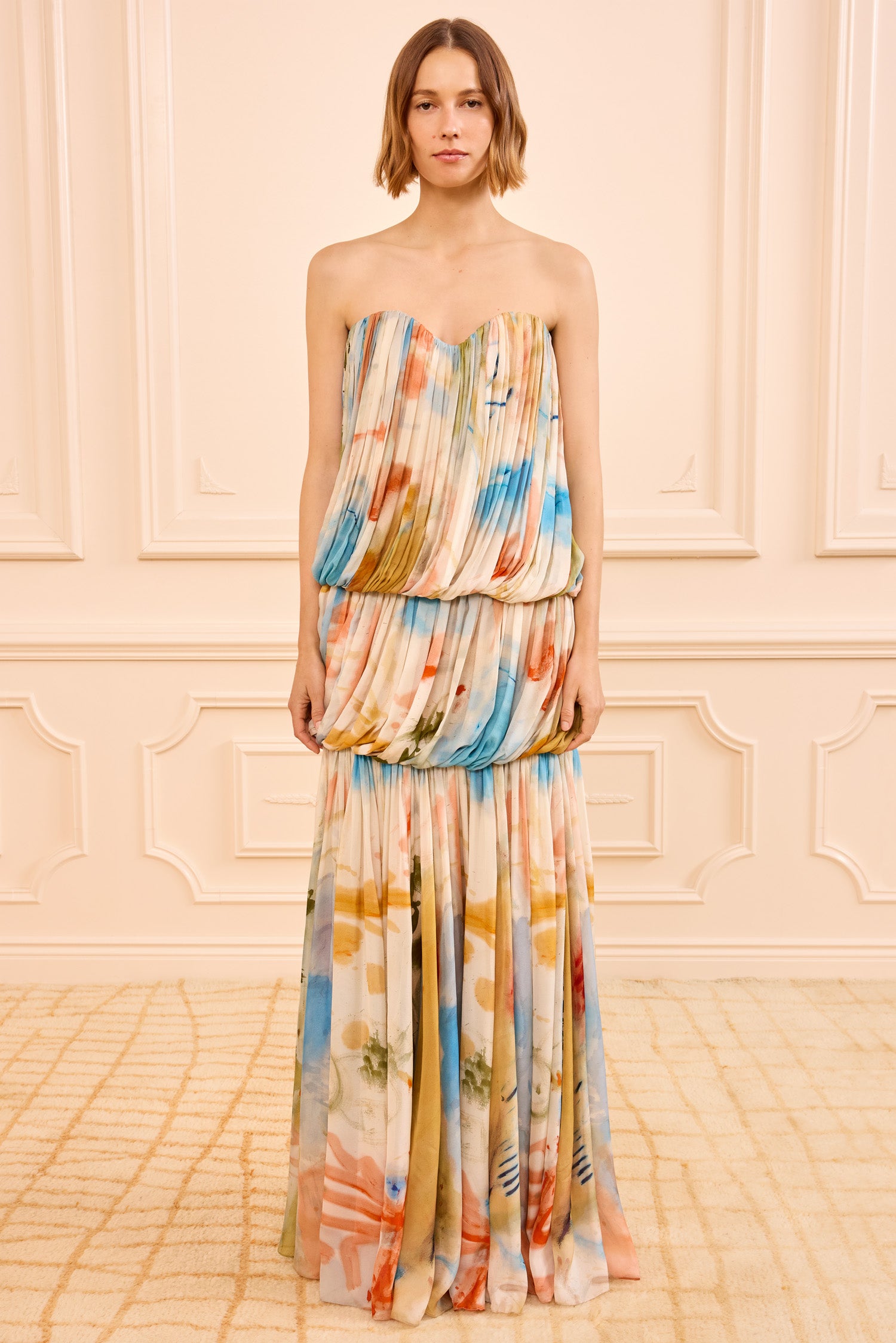 Ulla Johnson Reverie Robe Bustier Soie Western Dream