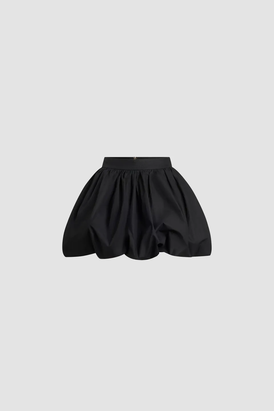 Patou SK0980017999B jupe boule Black coton bio mini