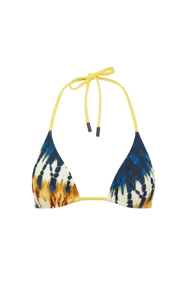 Alemais Martine Triangle haut bikini nylon recyclé