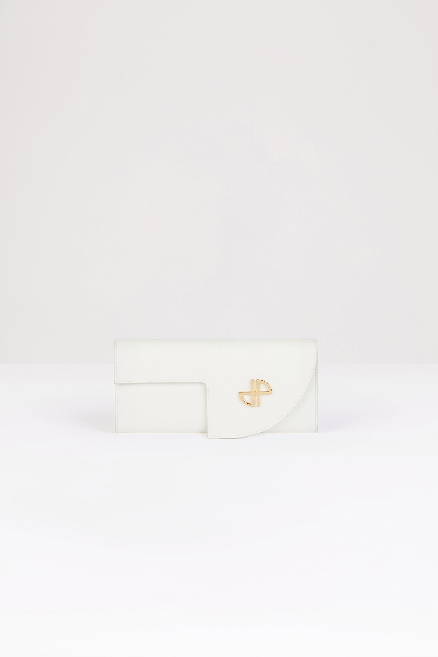 Patou Bags JP pochette cuir blanche TU chaîne dorée
