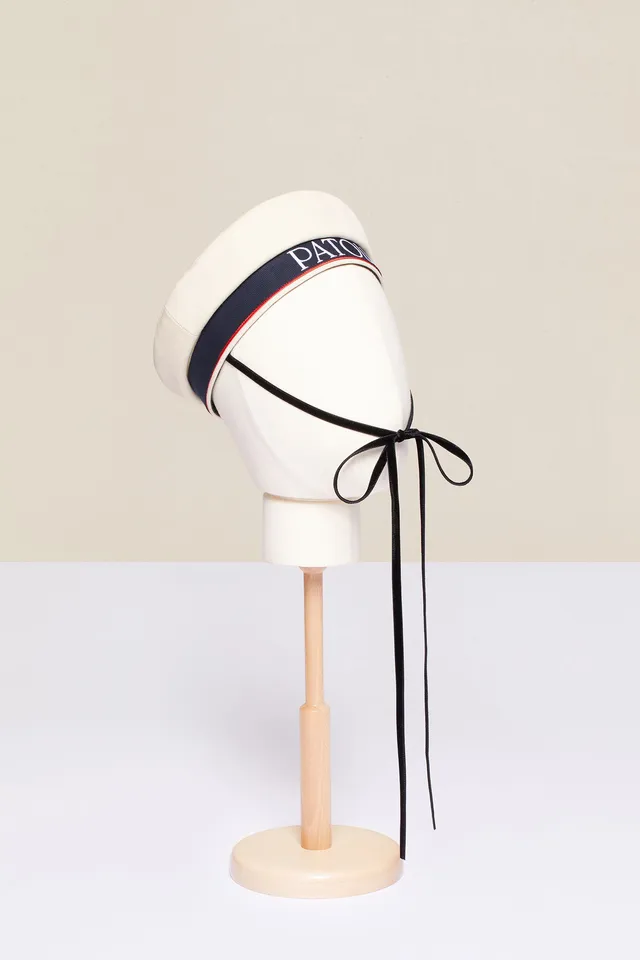 Patou AC002 chapeau marin vanille coton panama