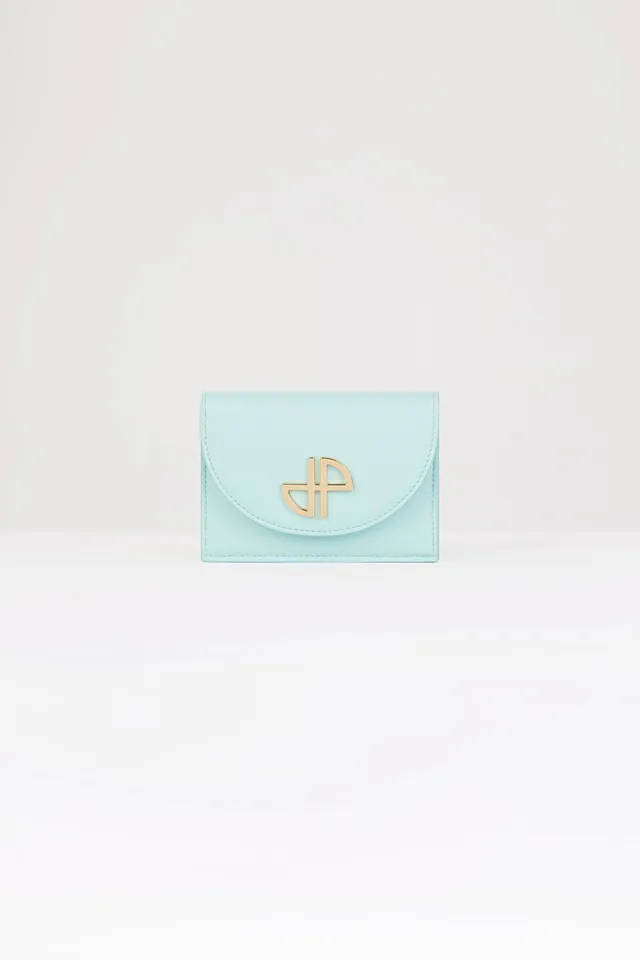 Patou SL002 Portefeuille Cuir JP Vert Menthe TU