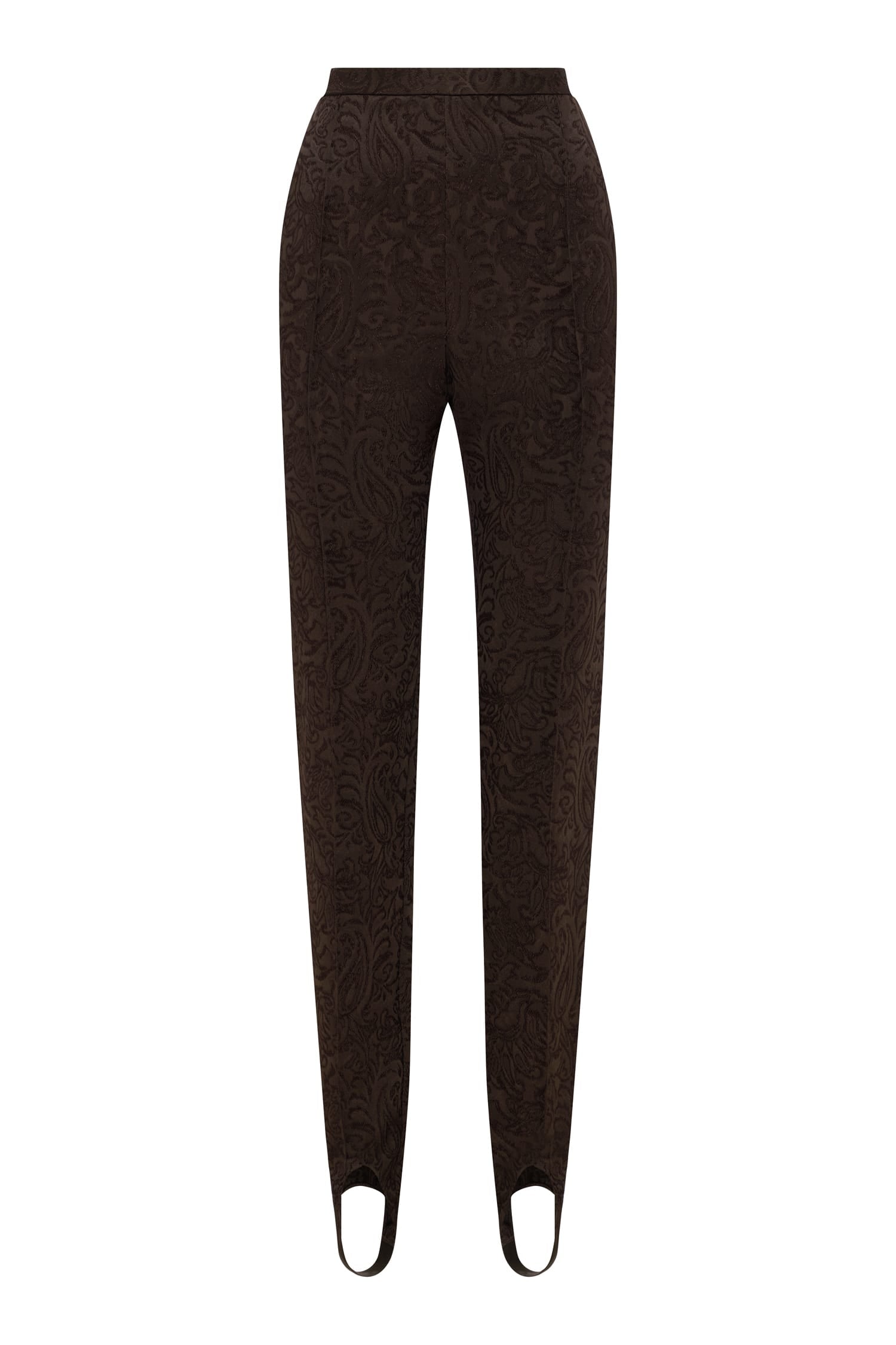 Alemaïs Adeline pantalon étrier jacquard taille haute
