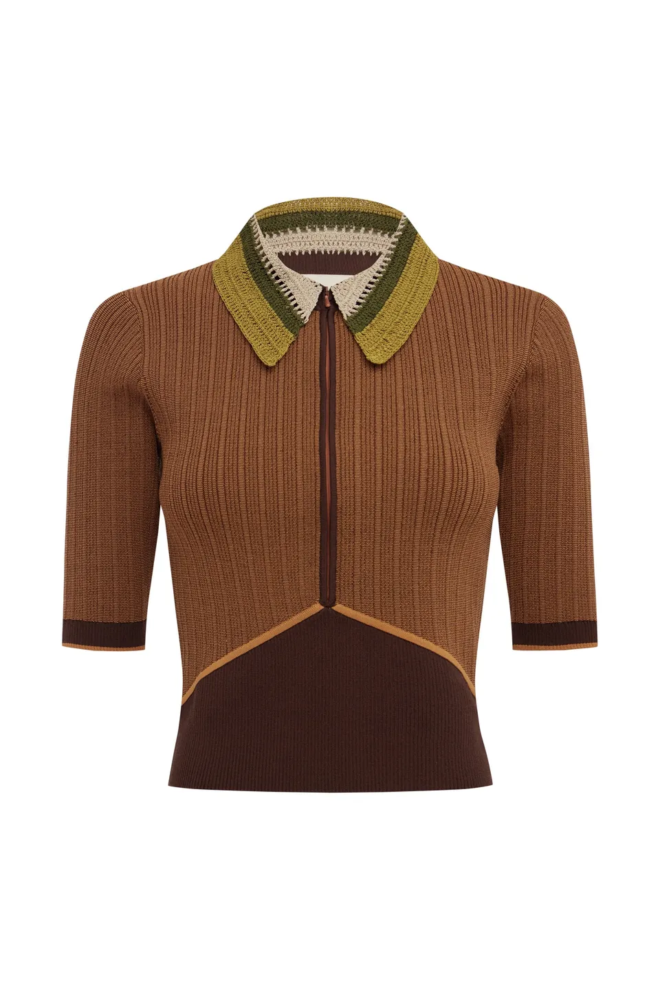 Alemäis Wilder Knit Polo polo maille zippé