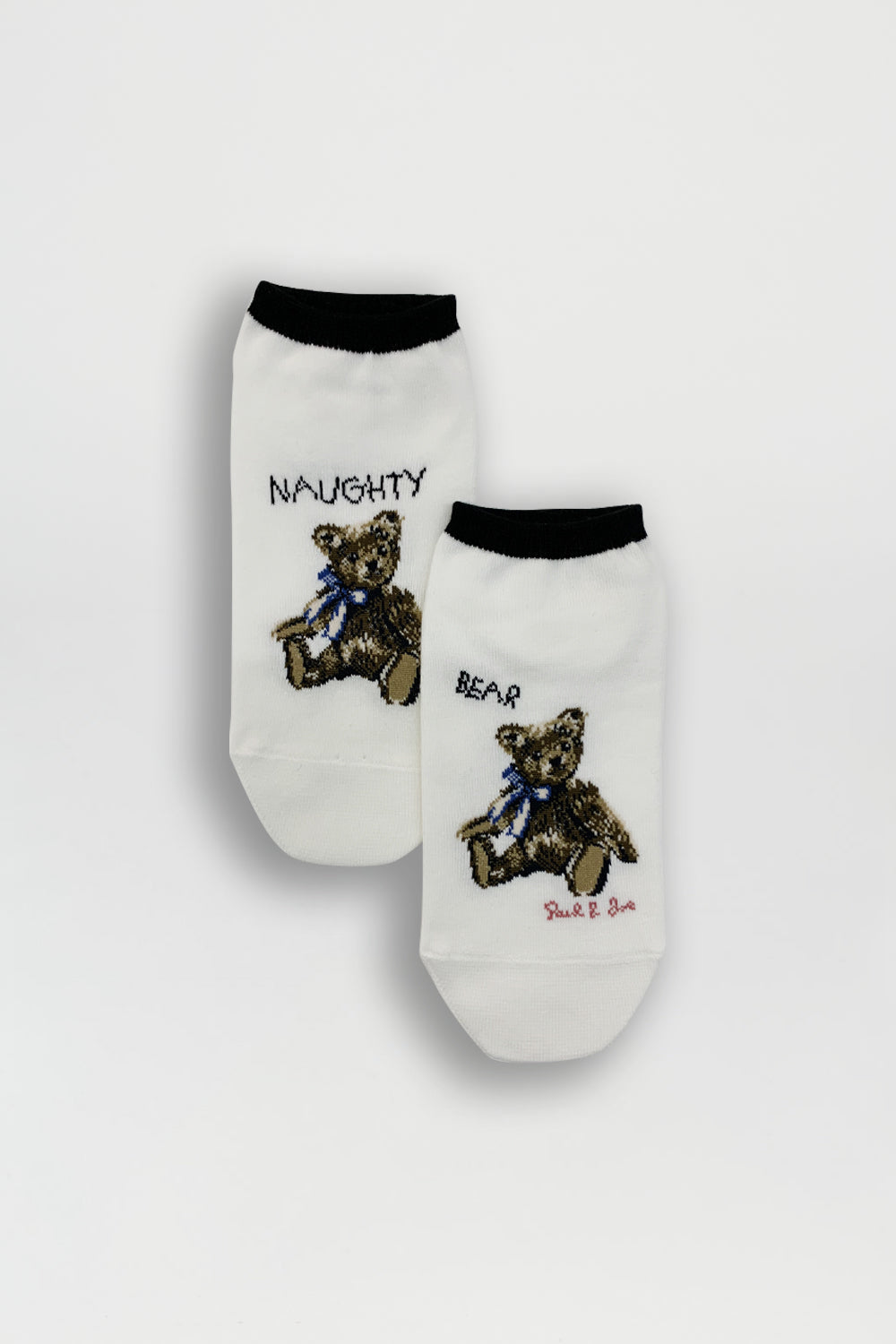 Paul & Joe Naughty Bear chaussettes lilas 36-39 coton