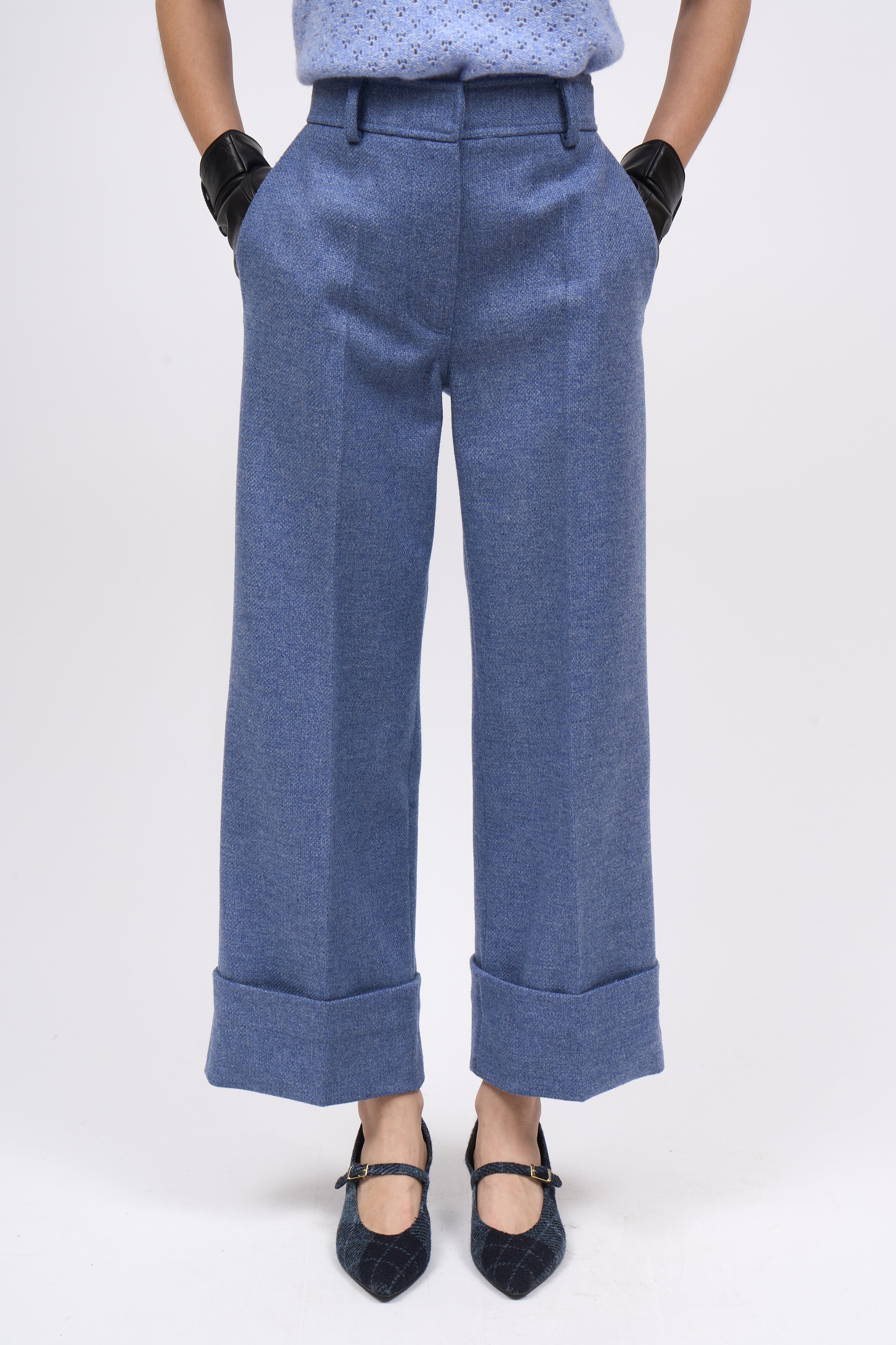 Paul & Joe Tailoring Bigboy pantalon laine anthracite