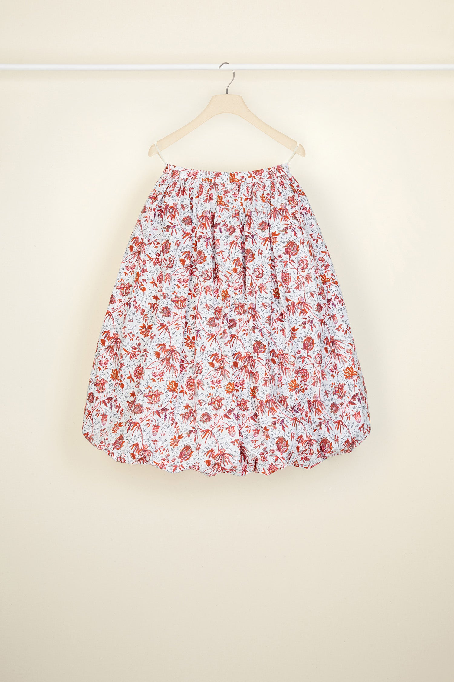 Patou P21SK01900175031 jupe midi bulle Indienne coton bio