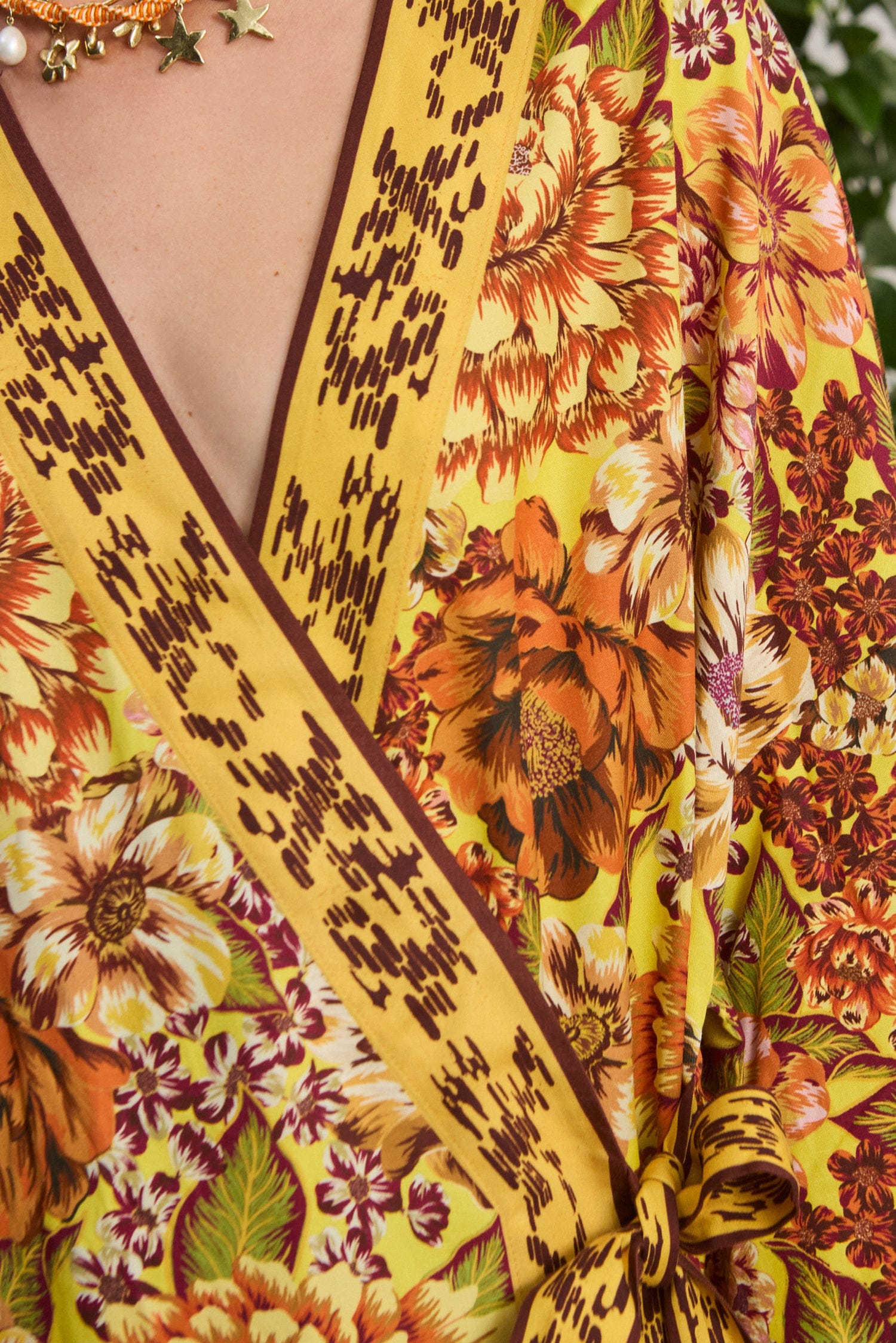 Alemaïs Heatwave Wrap Midi robe portefeuille taille 10