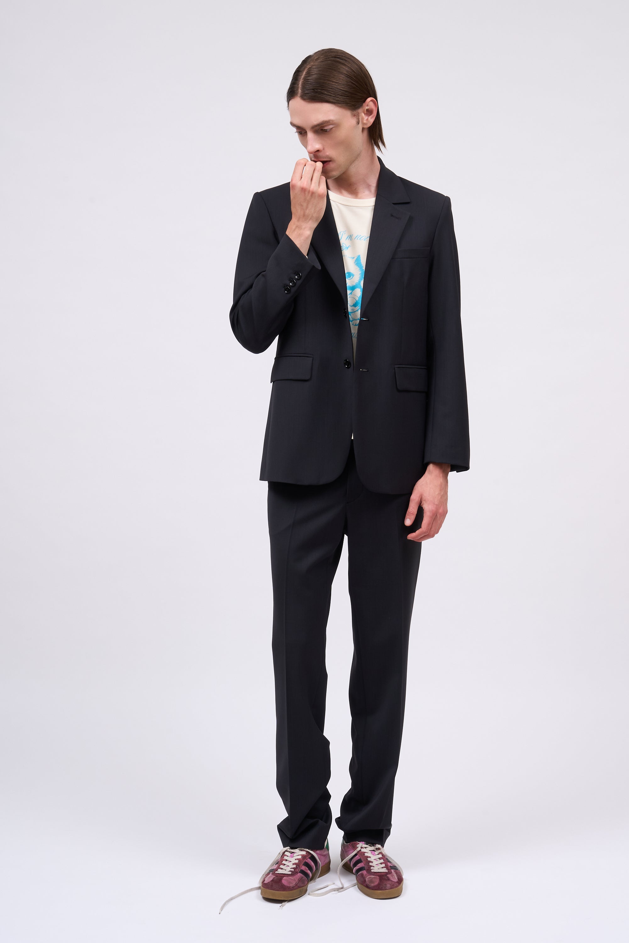 Paul & Joe Ian Veste tailleur laine tropicale noir